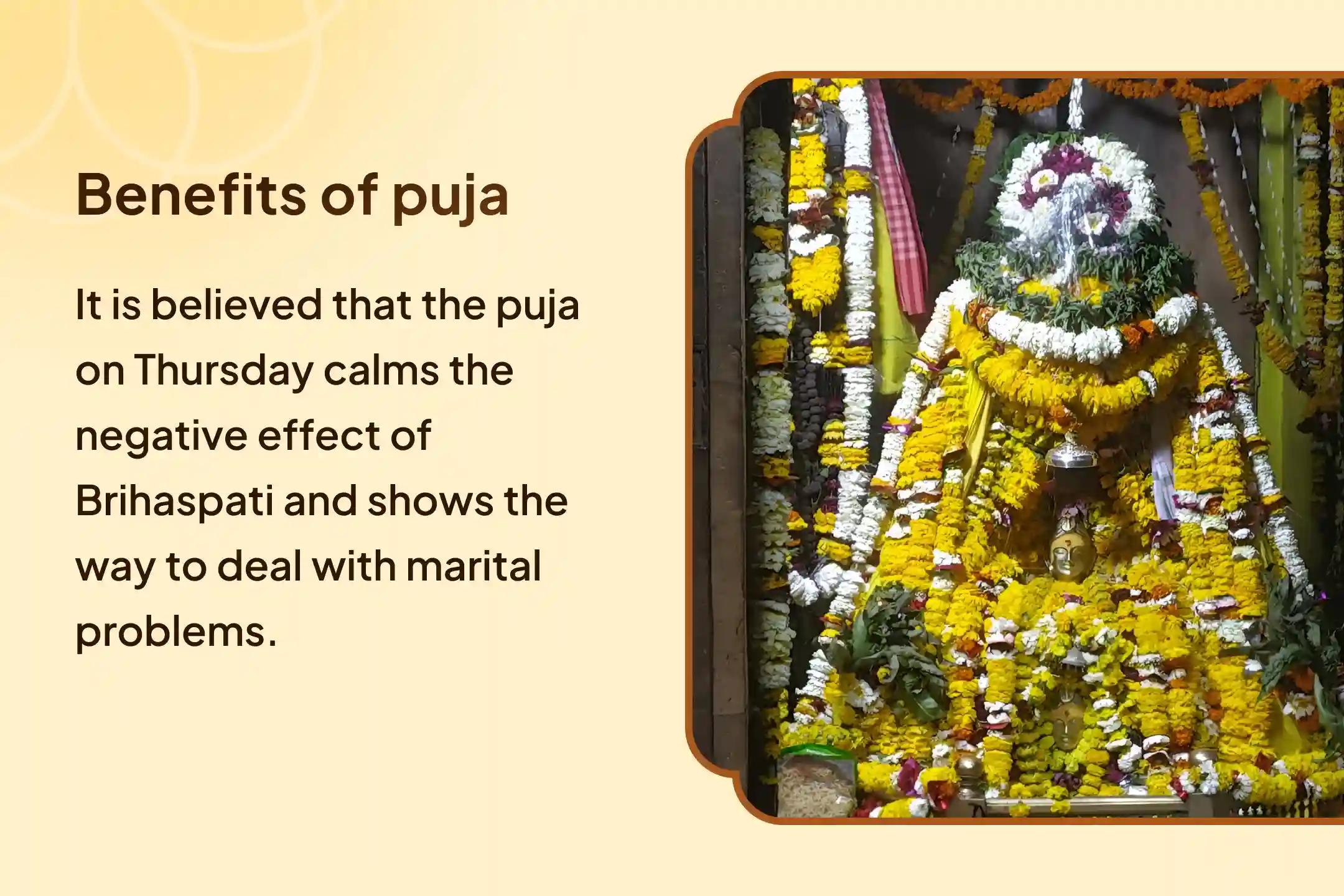 ✨ Are you searching for a desired life partner in life and are things constantly getting delayed? Seek refuge in Guru Brihaspati and Lord Vishnu during the marriage season! ✨