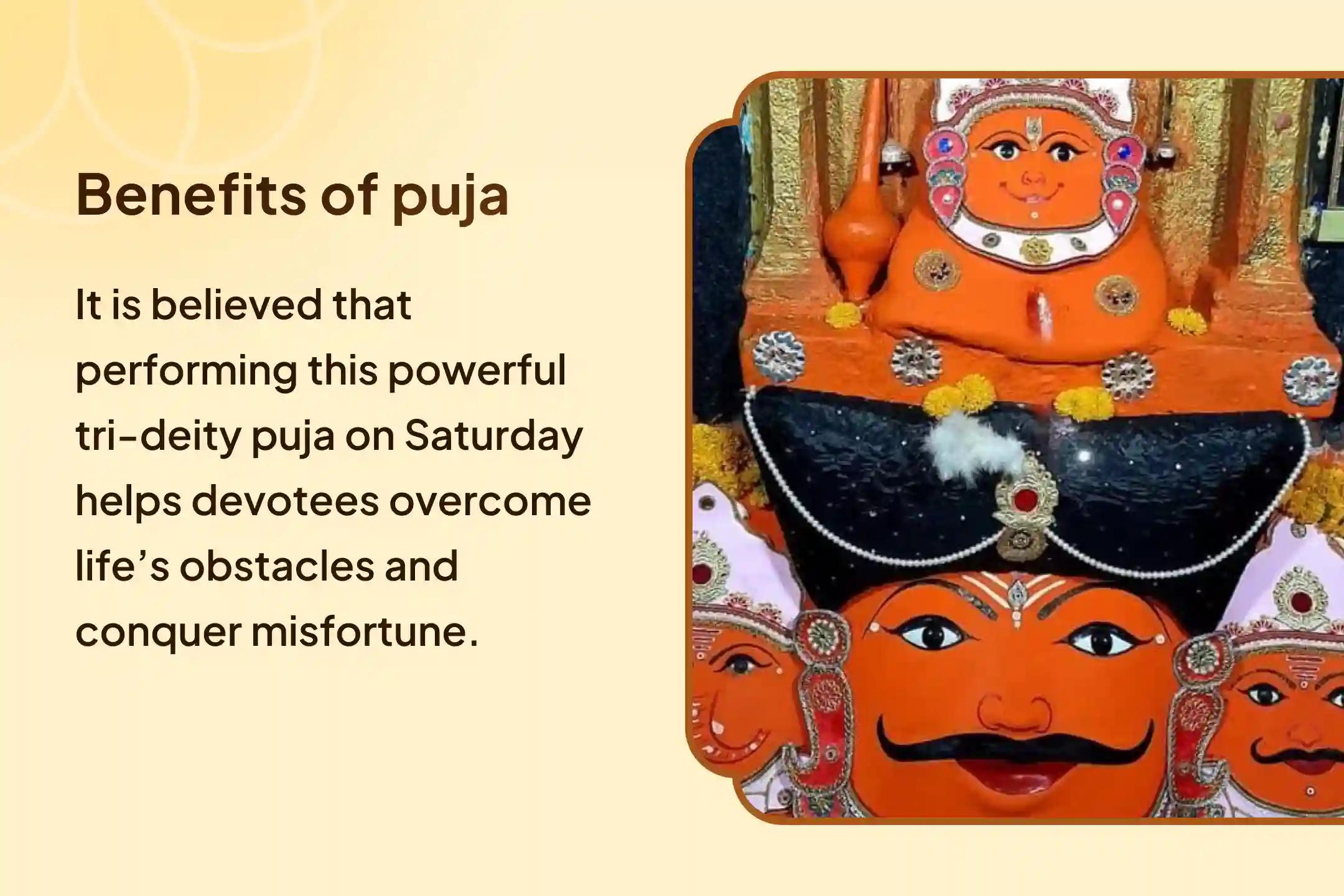✨ Experience the powerful blessings of Kaal Bhairav, Shani Dev and Veer Hanuman through 108 Kaal Bhairav Ashtakam, 23,000 Shani Mool Mantra Jaap and 1008 Hanuman Ashtak Path ✨