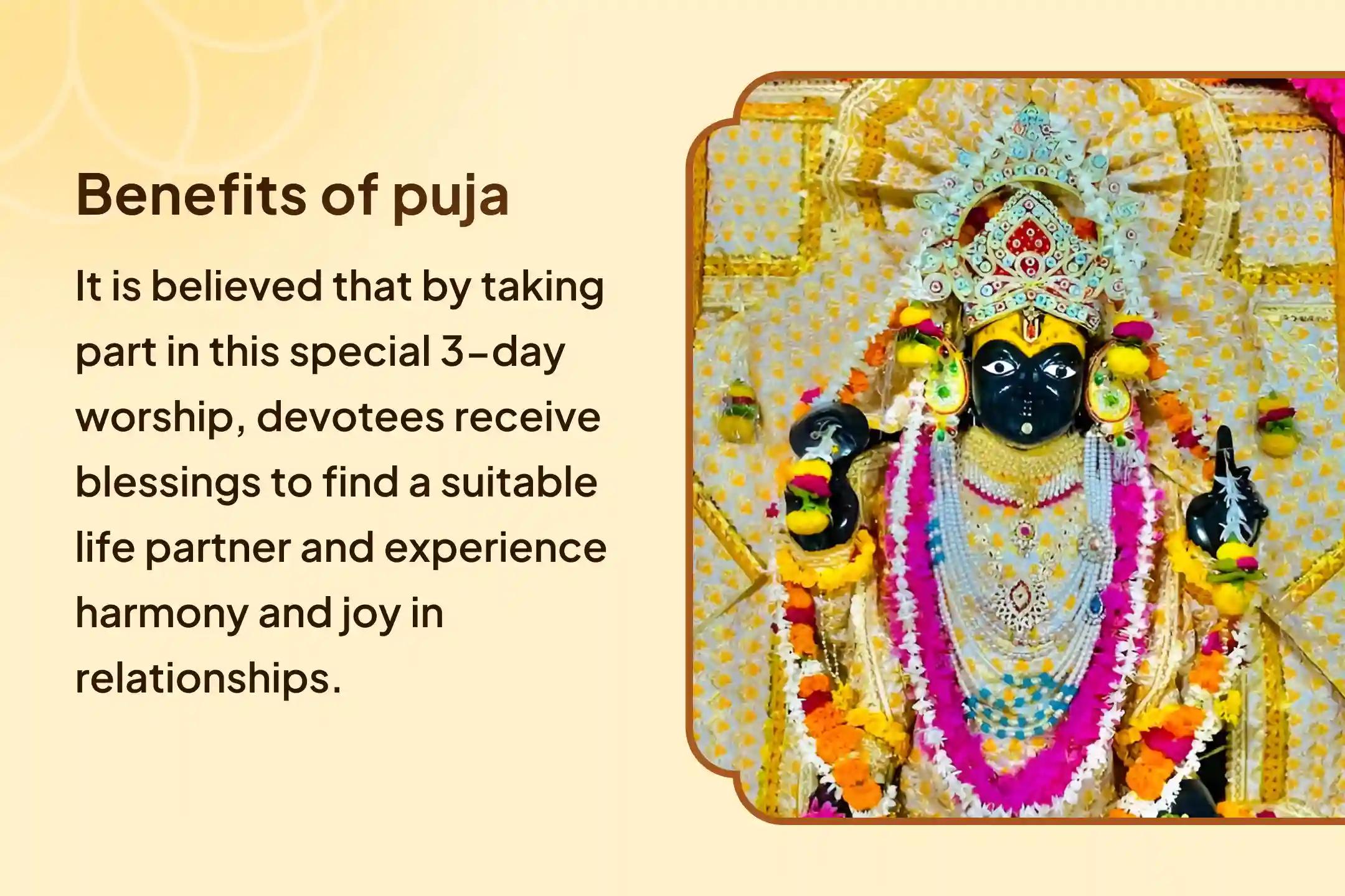 Join the 3-Day Tulsi Vivah Anushthan on the auspicious Devutthani Ekadashi 🌿 to receive blessings of an ideal life partner and joyful relationships. ✨🕉️