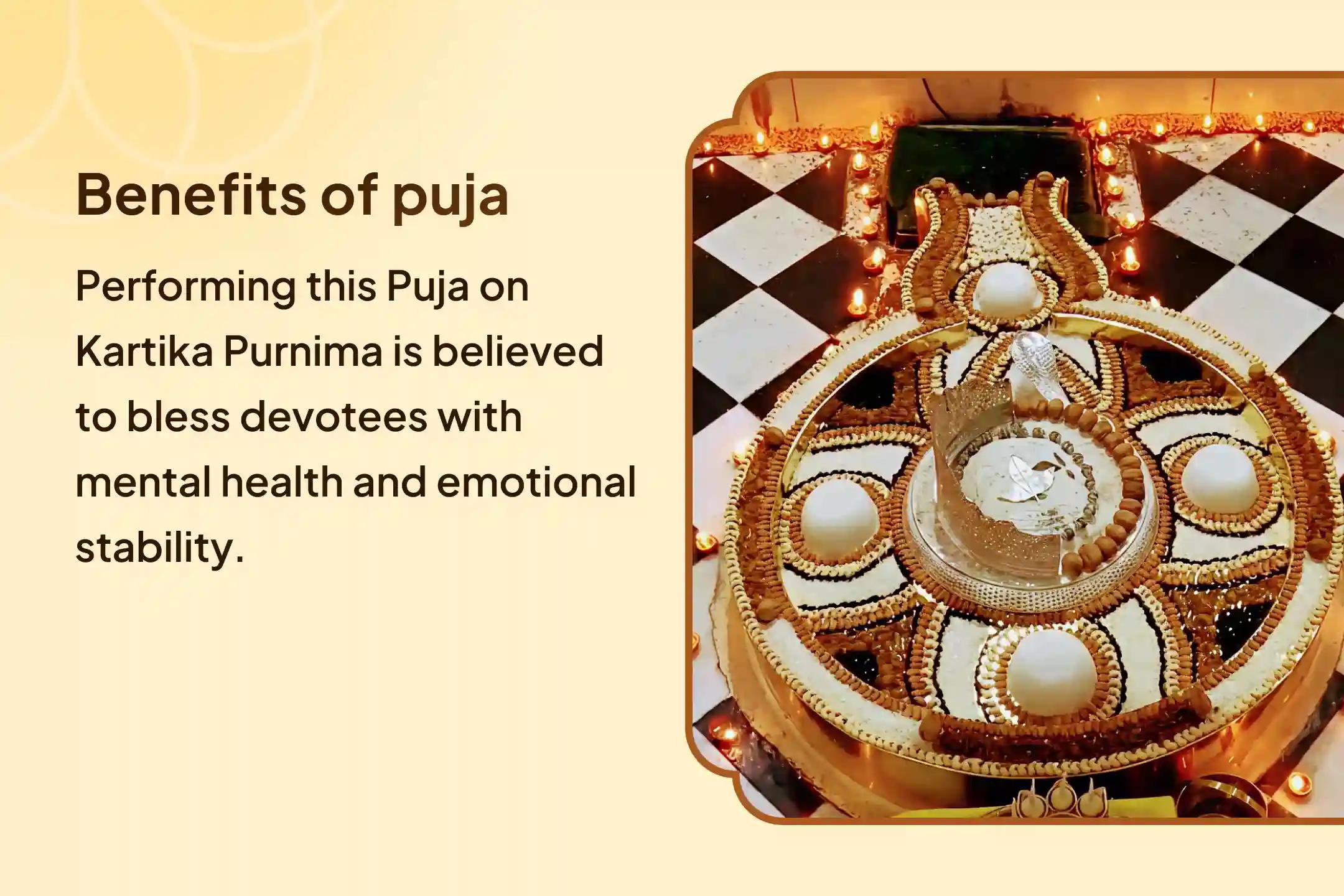 Participate in the Kartika Purnima Chandra Graha Special 10,000 Chandra Beej Mantra Jaap and Shiv Rudrabhishek to receive blessings of mental well-being and emotional stability