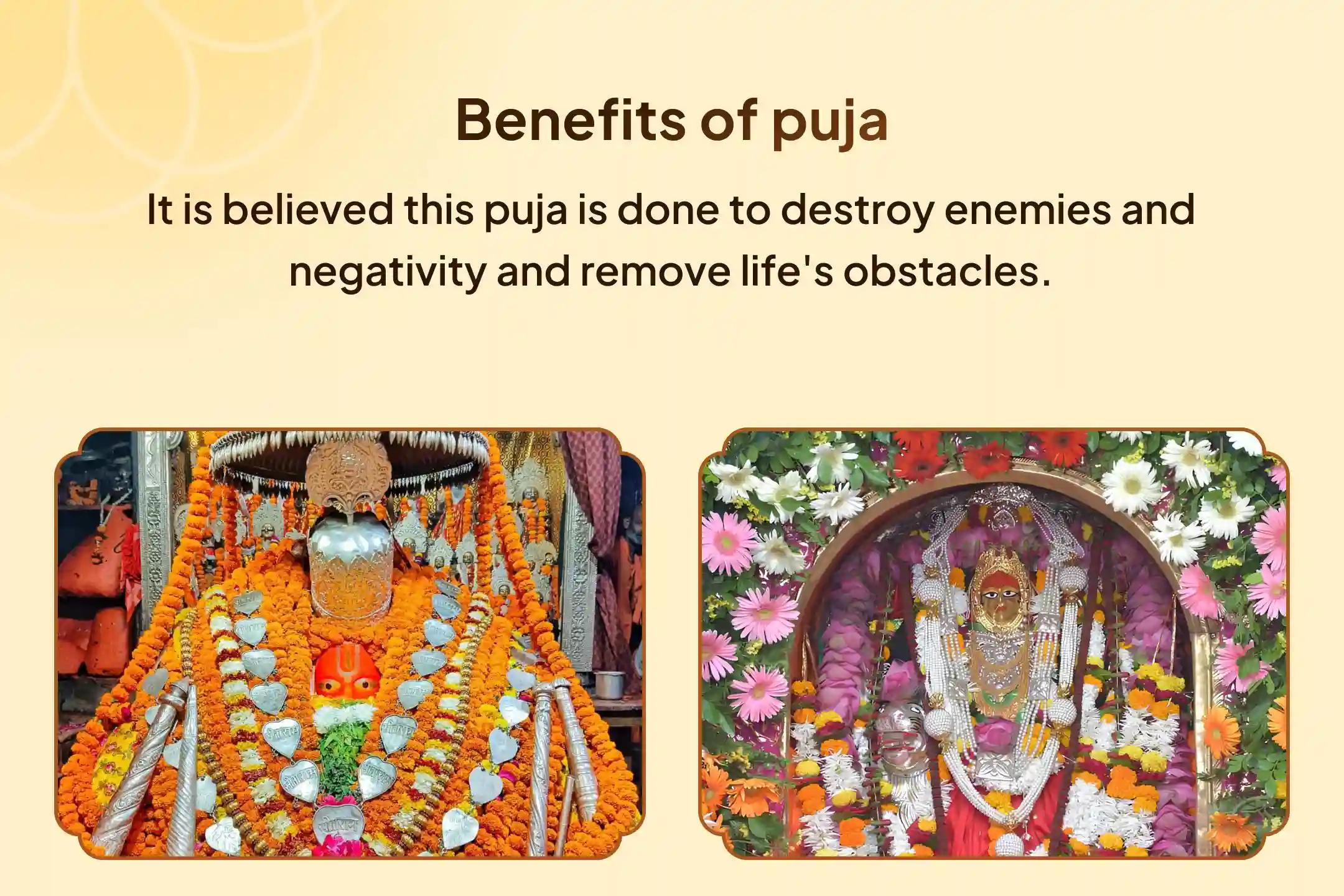 😔 Do you feel surrounded by unseen enemies and negativity that blocks your path? The combined power of Lord Batuk Bhairav and Lord Sankat Mochan Hanuman can destroy all your troubles.