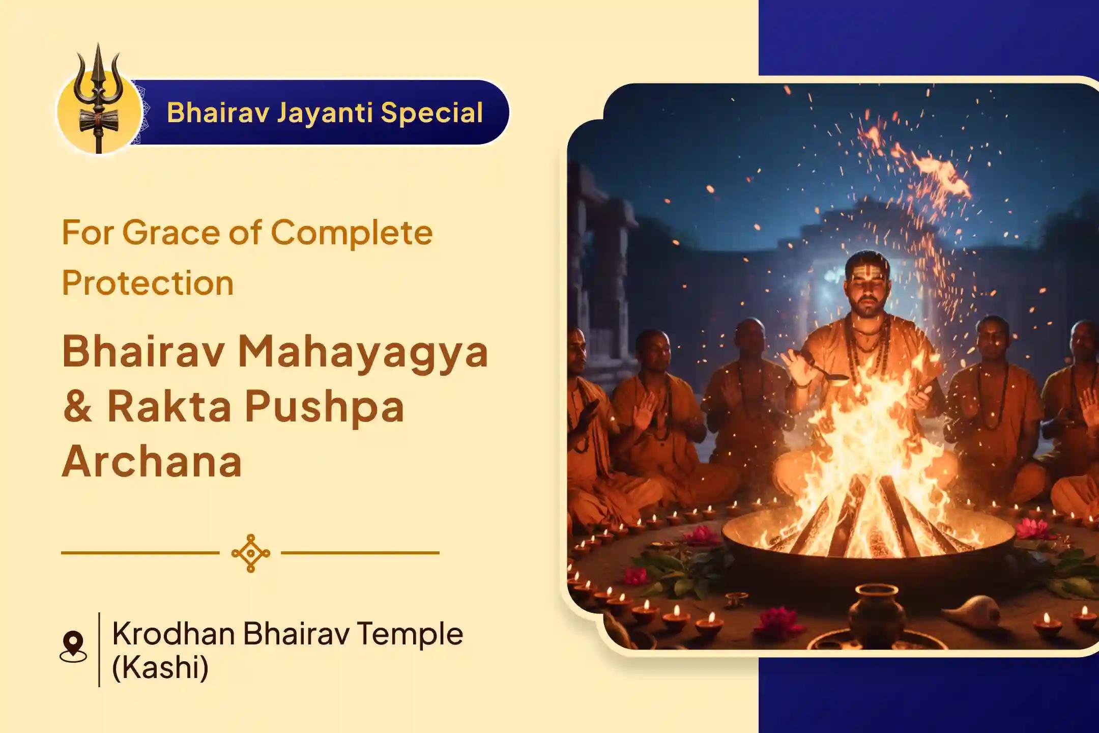 Tired of negative energies affecting your life? The sacred worship of Baba Kaal Bhairav performed by 21 Brahmins may help bring relief and protection ✨🛕