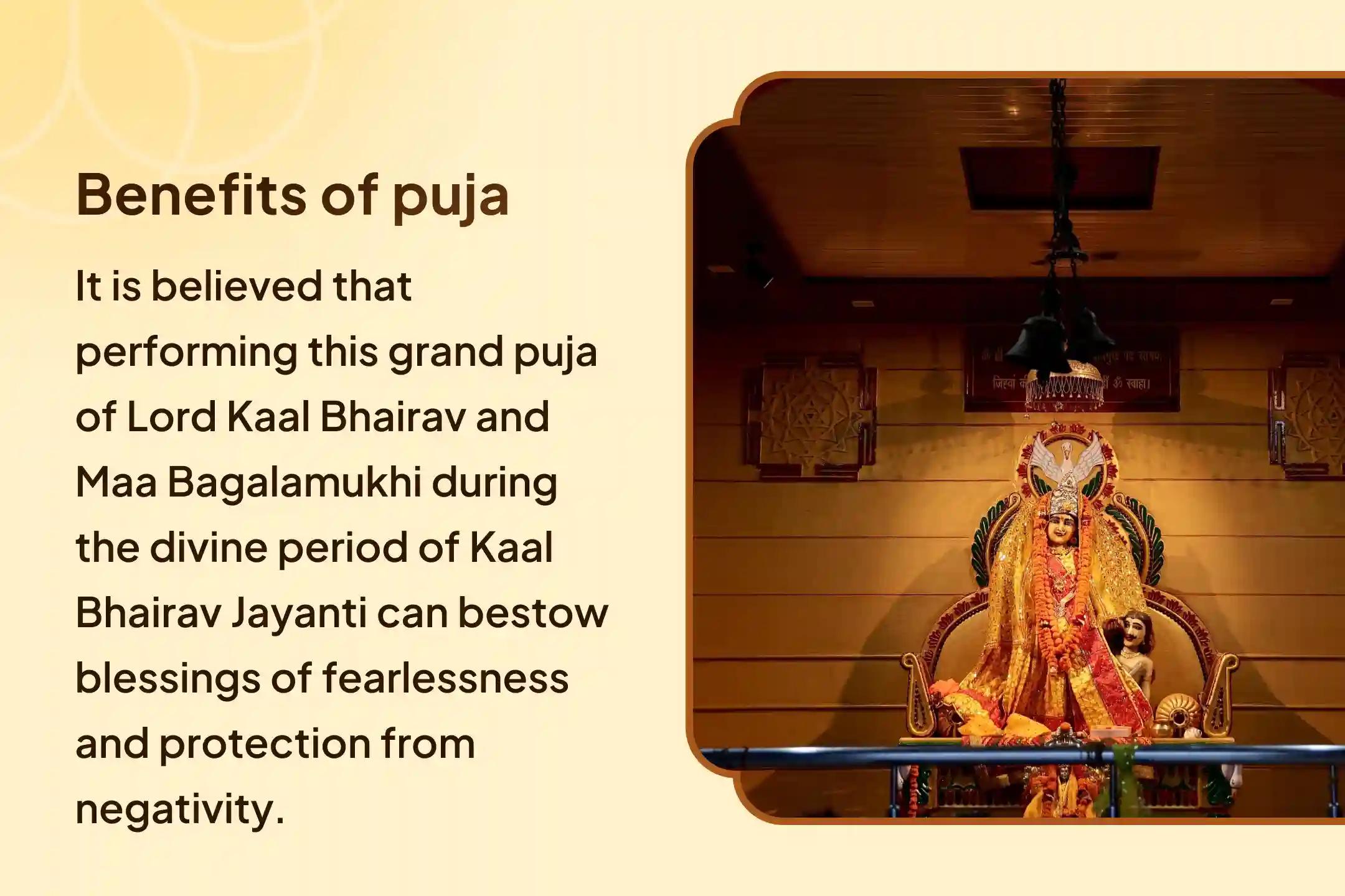 ✨On Bhairav Jayanti, receive divine courage and progress in all areas of life through the sacred sadhana of Maa Bagalamukhi with 8 Bhairavs and 8 Mahavidyas✨