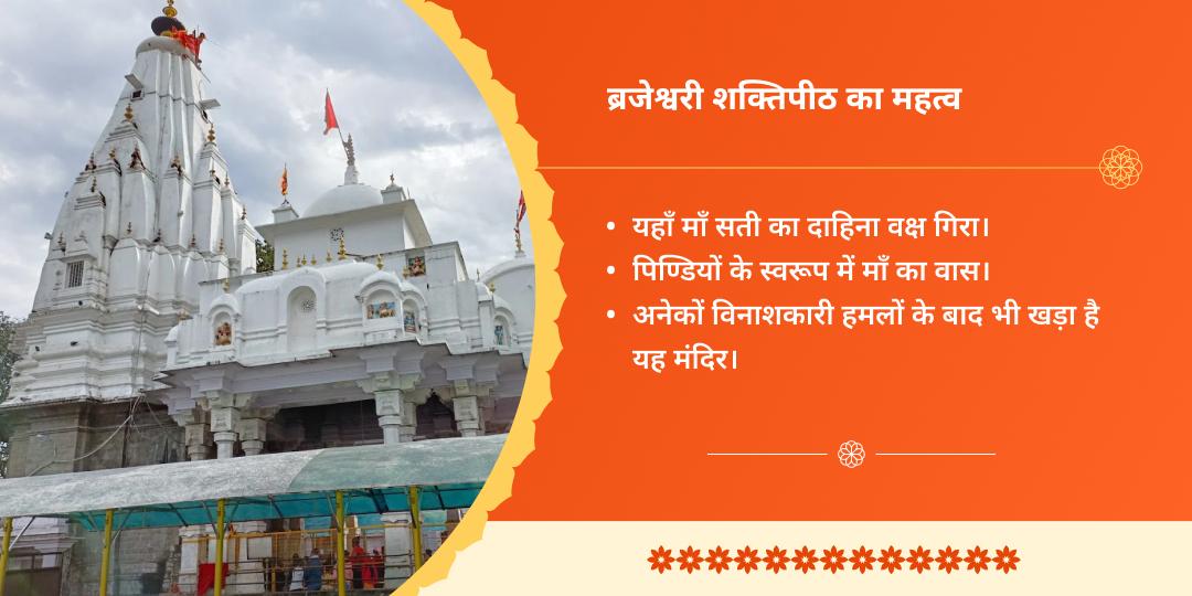शुक्रवार ब्रजेश्वरी शक्तिपीठ चढ़ावा