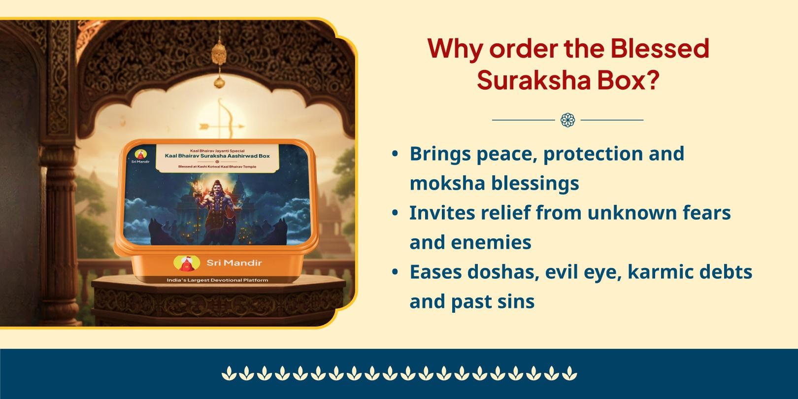 Kaal Bhairav Jayanti Shree Kaal Bhairav Blessed Suraksha Box Home Delivery