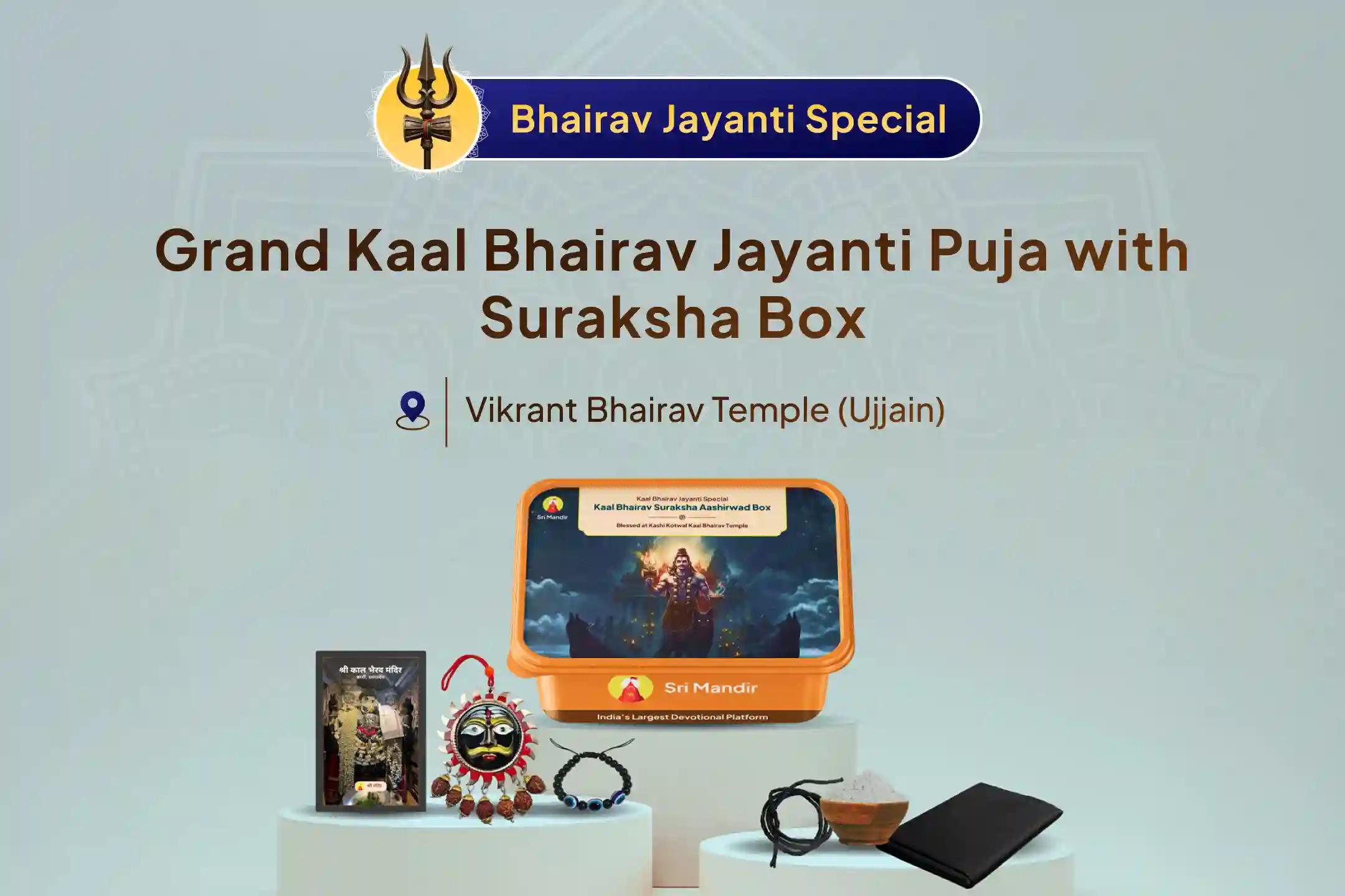 🕉️ On the auspicious occasion of Bhairav Jayanti — a special Protection Box infused with the chanting of 1,08,000 Bhairav Mool Mantras by 21 Brahmins, carrying the divine blessing of Mahadev’s fierce form 🕉️