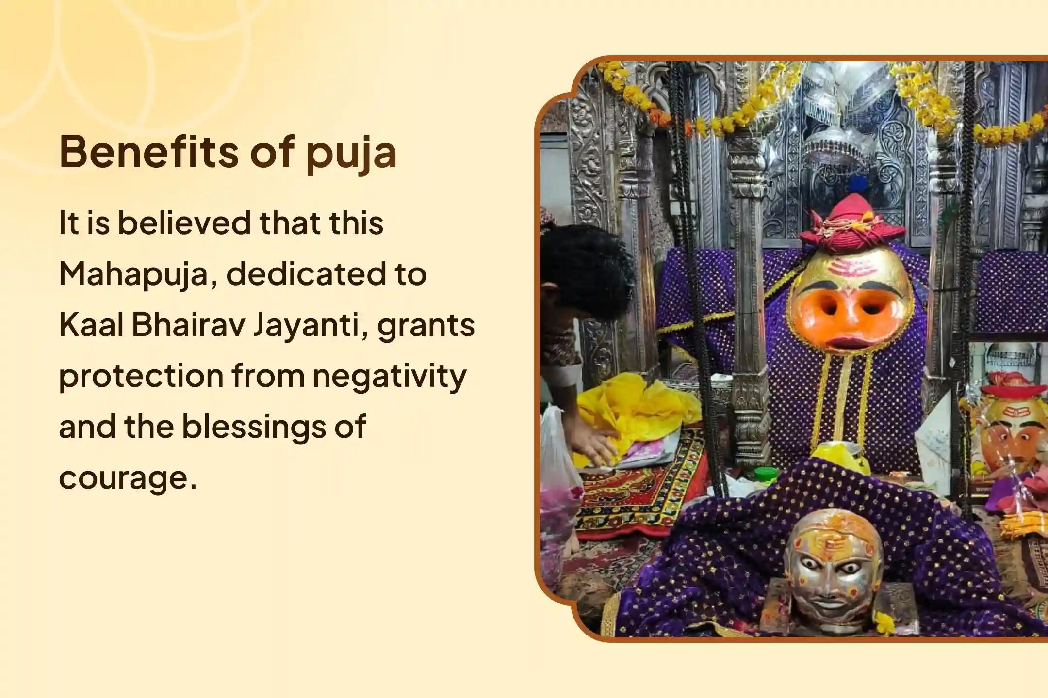 🛕 Has life’s negativity weakened your inner strength? Attain the blessings of invincible courage through this special Kaal Bhairav Jayanti Sadhana. 🛕