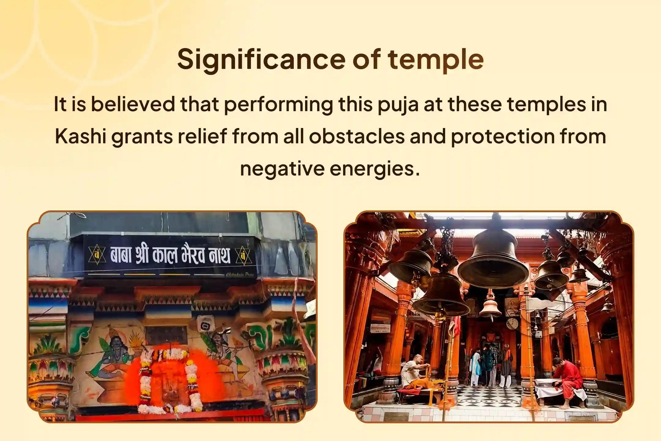 🔱 This Kaal Bhairav Jayanti, be a part of the 4 Prahar Kaal Bhairav Puja taking place in Kashi and receive divine protection from unseen obstacles 🕉️