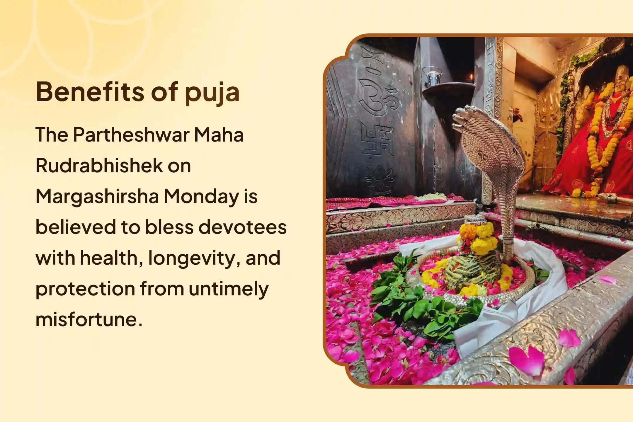 Join the Grand Partheshwar Rudrābhiṣek at Omkareshwar Jyotirlinga, Seeking Grace for Health and Long Life.🔱 