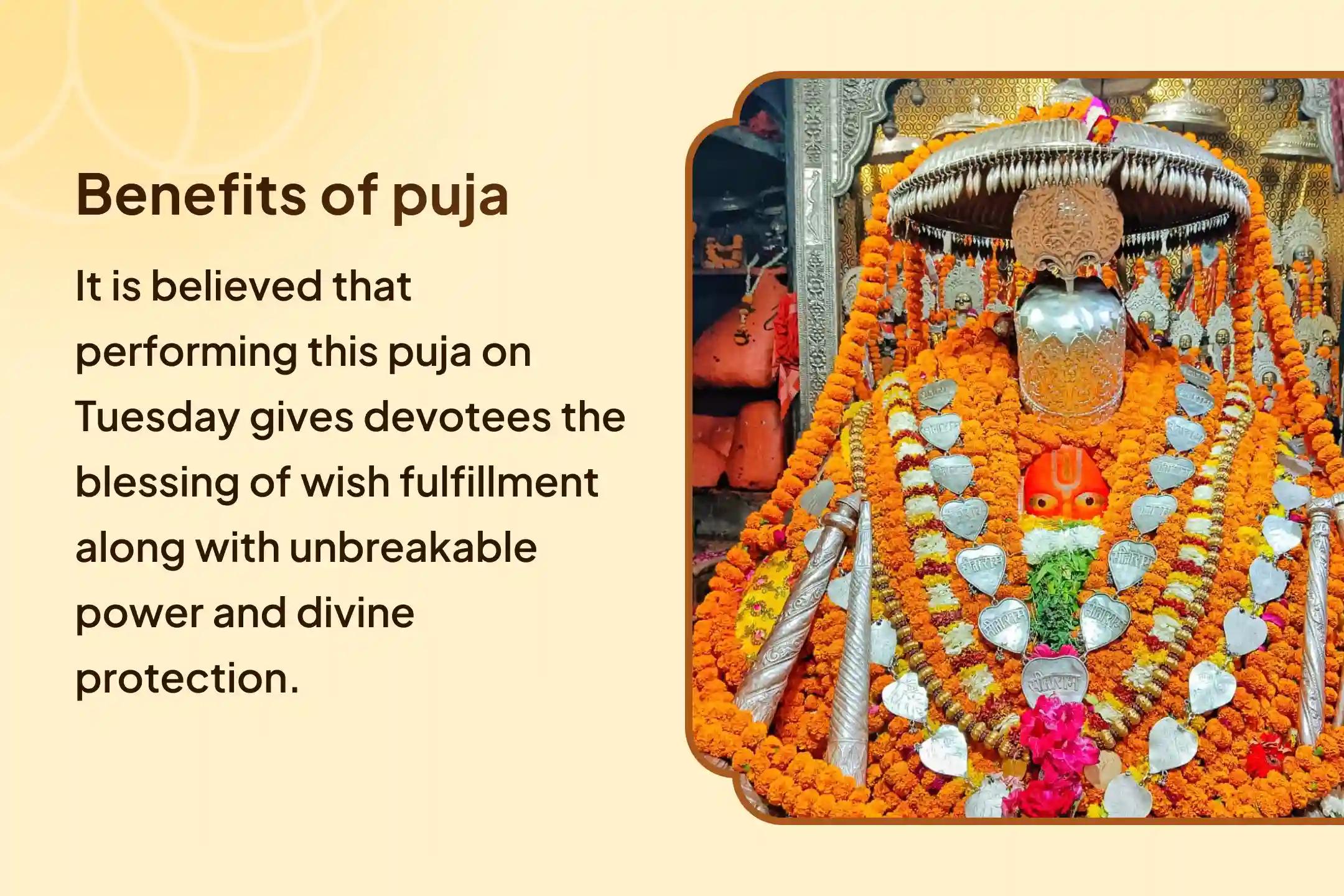😔 Has life been surrounded by crises and invisible obstacles? Get the blessing of unbreakable courage from this grand ritual taking place in the divine abode of Hanuman Ji.
