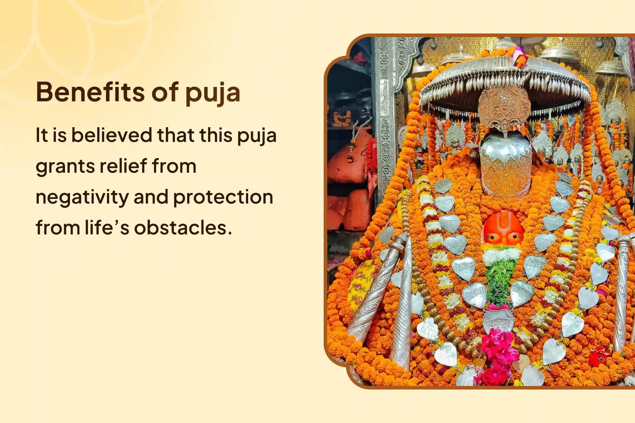 🪔 Experience the combined spiritual power of 21,000 Hanuman Gayatri Mantras, 23,000 Shani Mool Mantras, and 18,000 Rahu Mool Mantras chanted by 21 Brahmins on Tuesday. 🪔