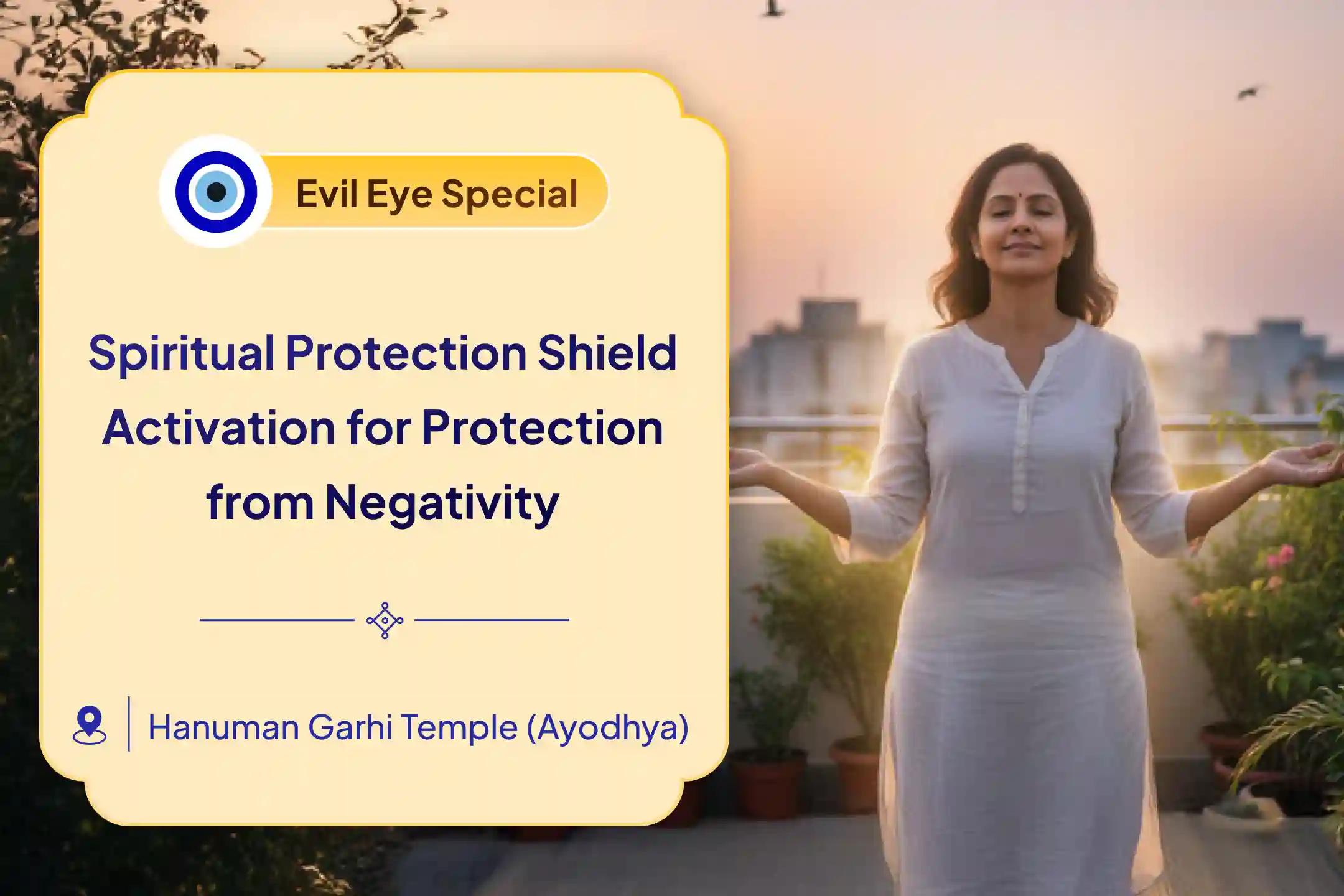 🕉️ Participate in the powerful Evil Energy Cleansing Puja and Spiritual Protection Shield Ritual to remove hidden negativity and invite divine peace, clarity, and strength into your life. ✨🧿