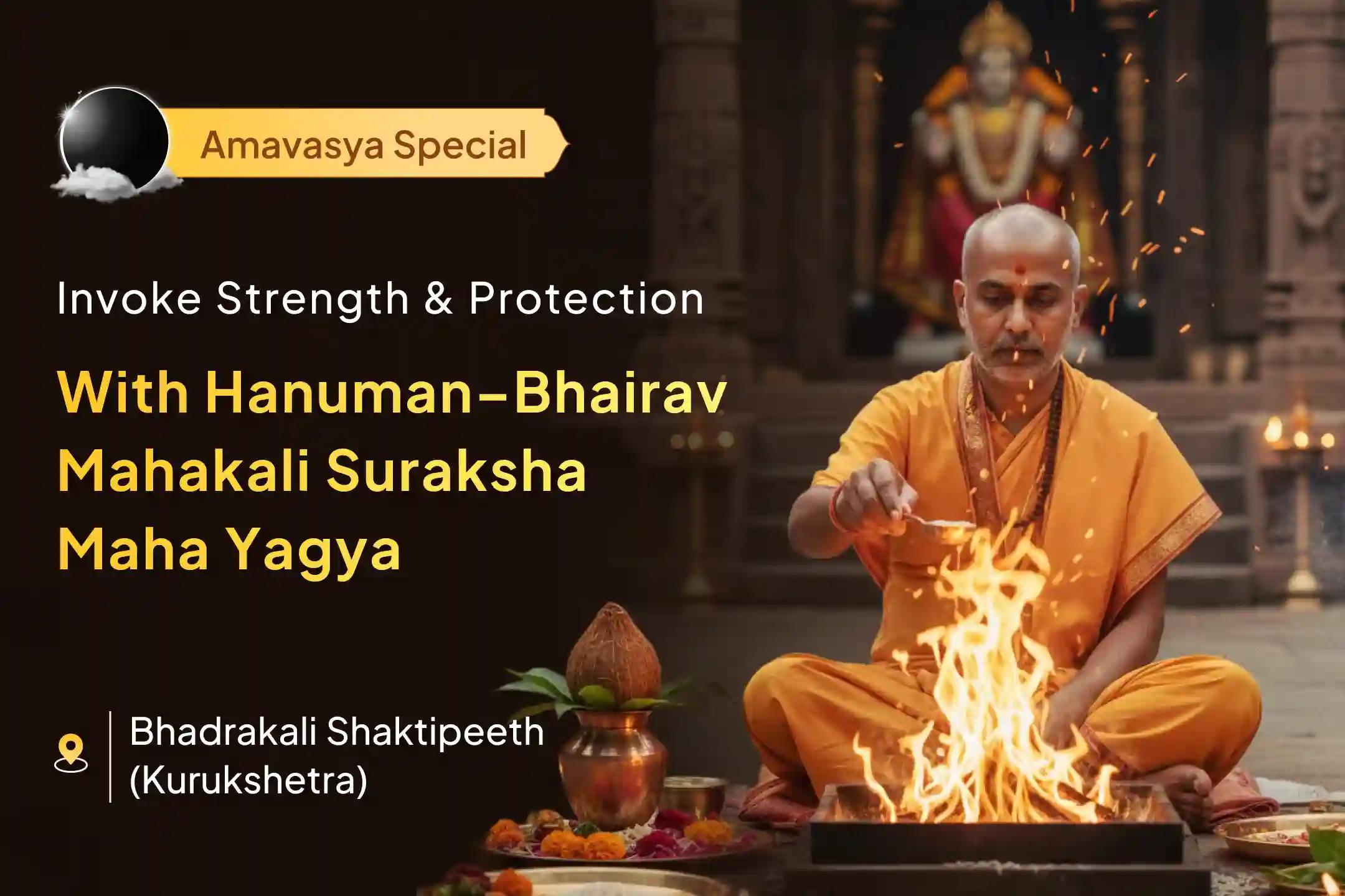 ⚔️ On this Auspicious Conjuction of Amavasya and Chatudashi, Invoke the Power of Kali, Bhairav & Hanuman for Complete Protection and Victory over Negativity! 🔥