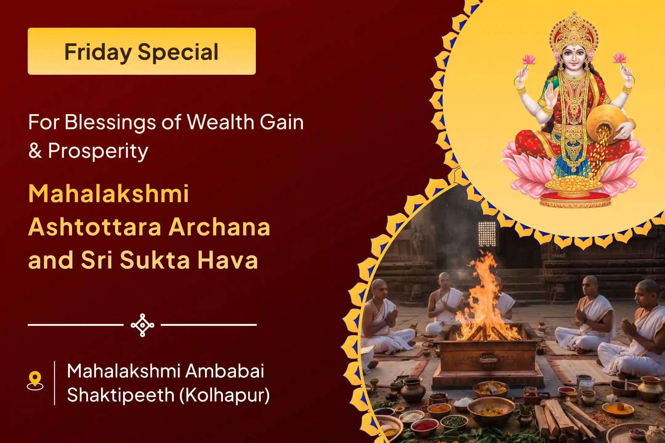 🌸 Earn Maa Lakshmi’s grace this Friday - for wealth that stays, ventures that rise, and a life filled with auspicious new beginnings. 🌺