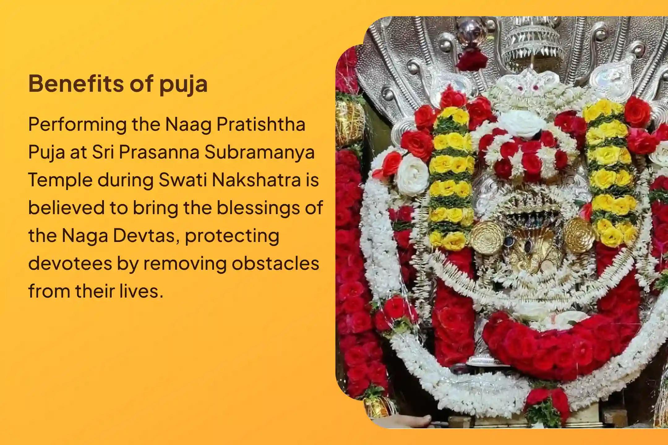 Participate in the Swati Nakshatra Naga Dosha Special Naag Pratishtha Puja to get relief from Naga Dosha and past life sins