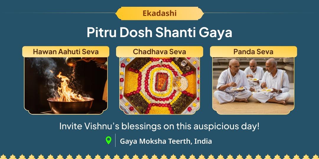 Attain Vishnu’s eternal grace by offering Hawan Aahuti, Panda Seva and Chadhava at Gaya’s Panch Mukti Sthal!