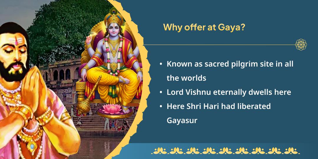 Ekadashi Pitru Dosh Shanti Gaya Vishnu Pad Vedi Chadhava, Hawan and Panda Mahaseva