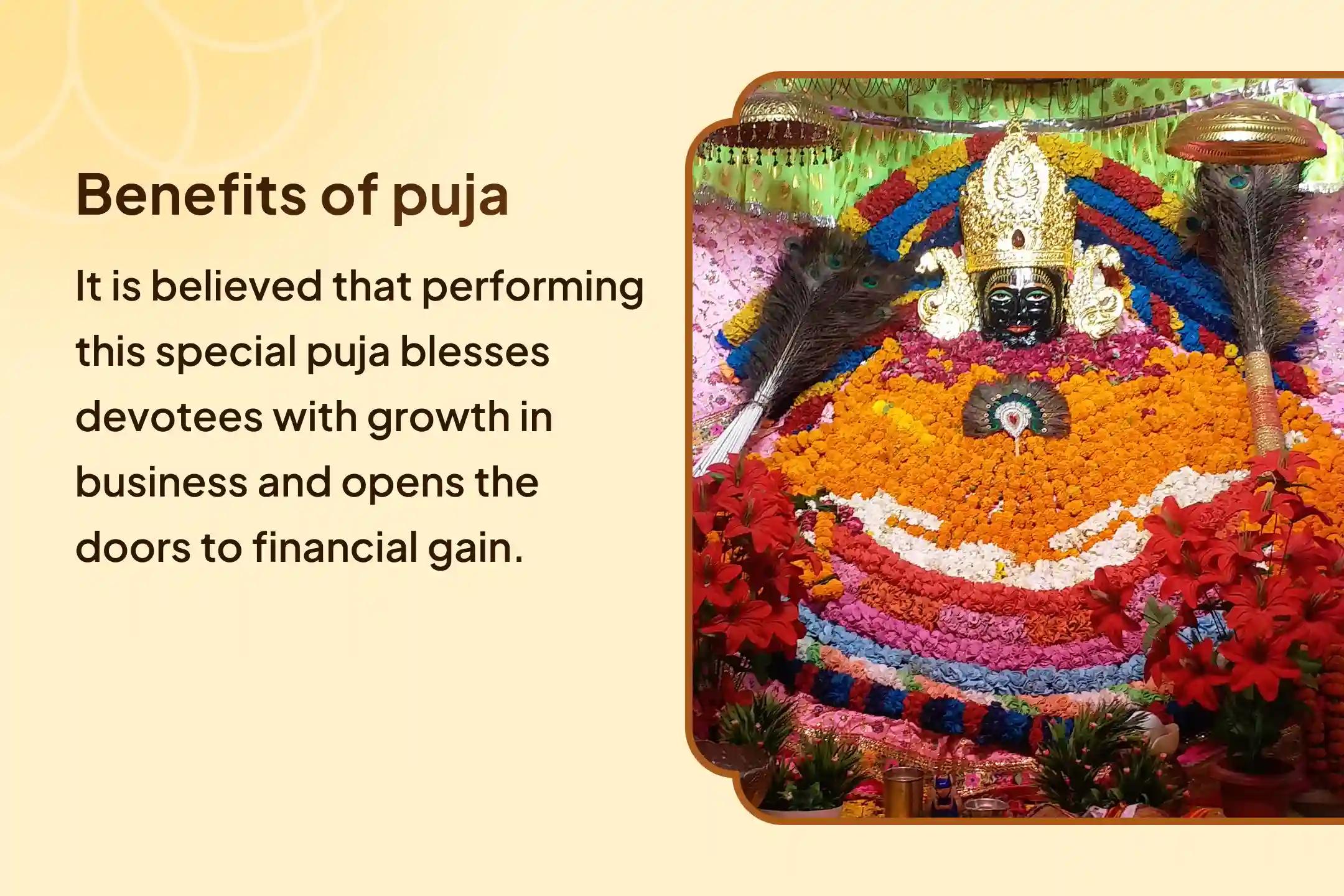 💰 Seek Khatu Shyam’s divine Vyaapar Raksha Kavach this Sunday for steady business growth and financial stability. 🌺✨