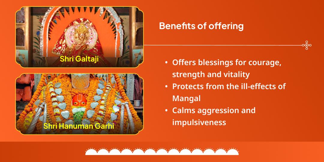 Vrishchik Sankranti Mangal Niyantrak Hanuman and Surya Chadhava