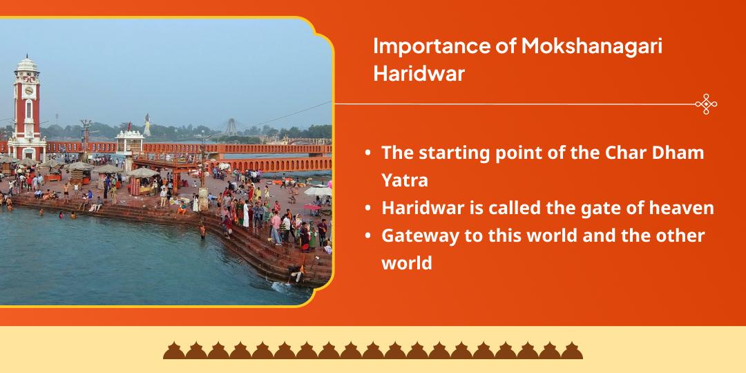 Amavasya Moksha Dwar Haridwar Ganga Ghat Pitru Tarpan, Chadhava and Panda Seva