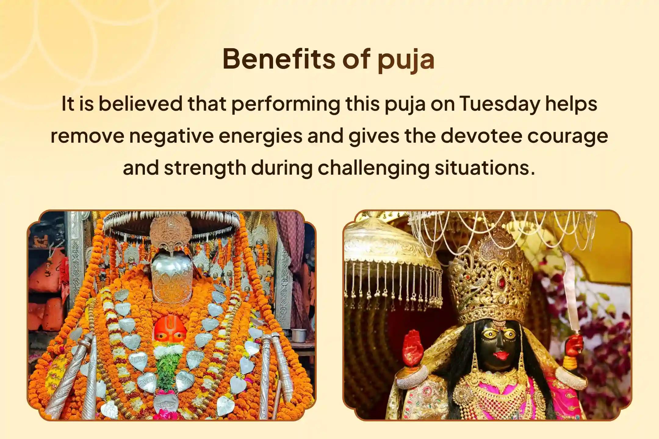 The sacred moment has arrived to seek courage and strength in times of difficulty through the combined worship of Maa Bhadrakali 🕉️ and Lord Hanuman 🙏…