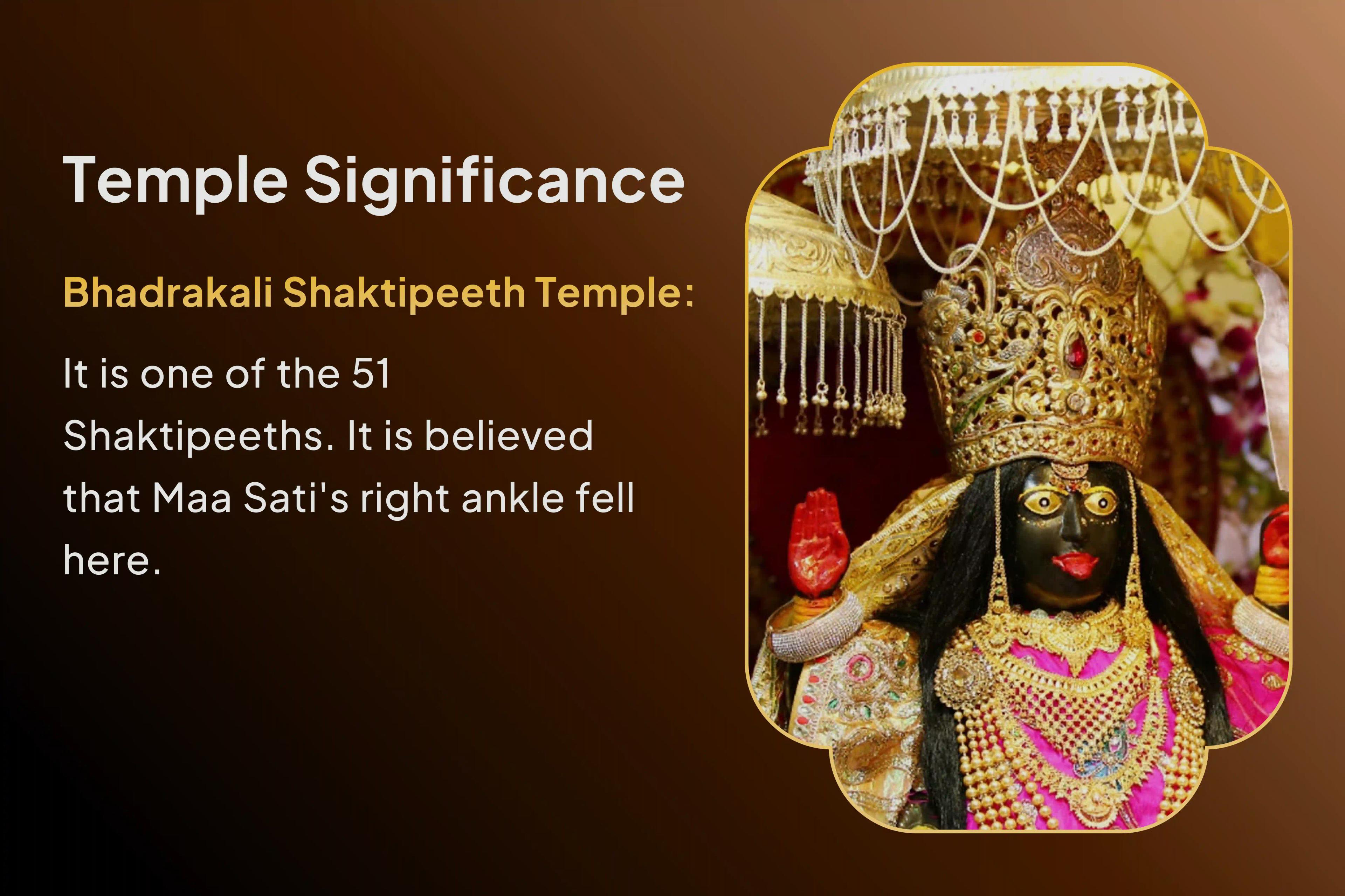 In Moments You Can’t Hold Their Hand, Let Maa Bhadrakali Hold Them Close 🕉️