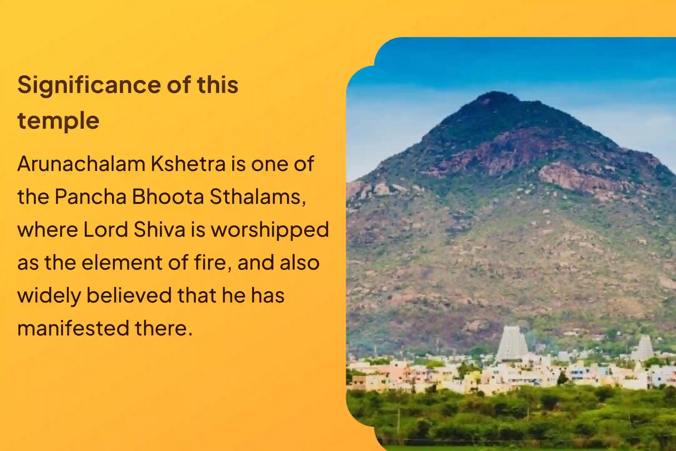 Participate in the Monday Arunachalam Kshetra Special Arunachalam Kshetra Shiva Rudrabhishek and Rudra Homam to get the blessings of good health and longevity