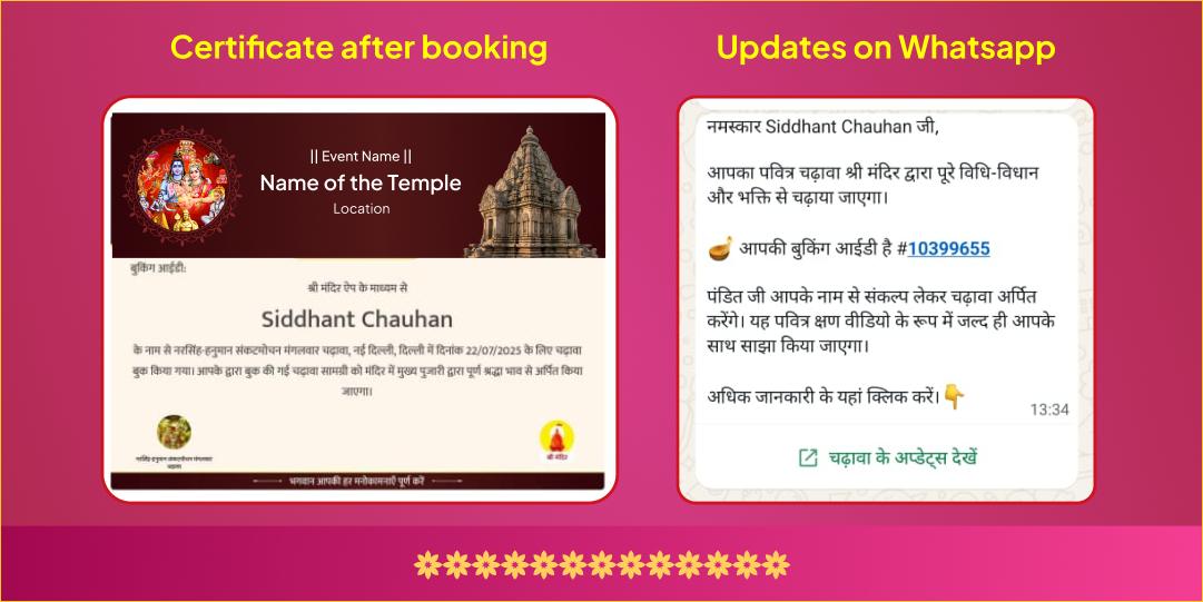 Vinayak Chaturthi Lakshami, Ganesha & Kuber 3 Temple Chadhava