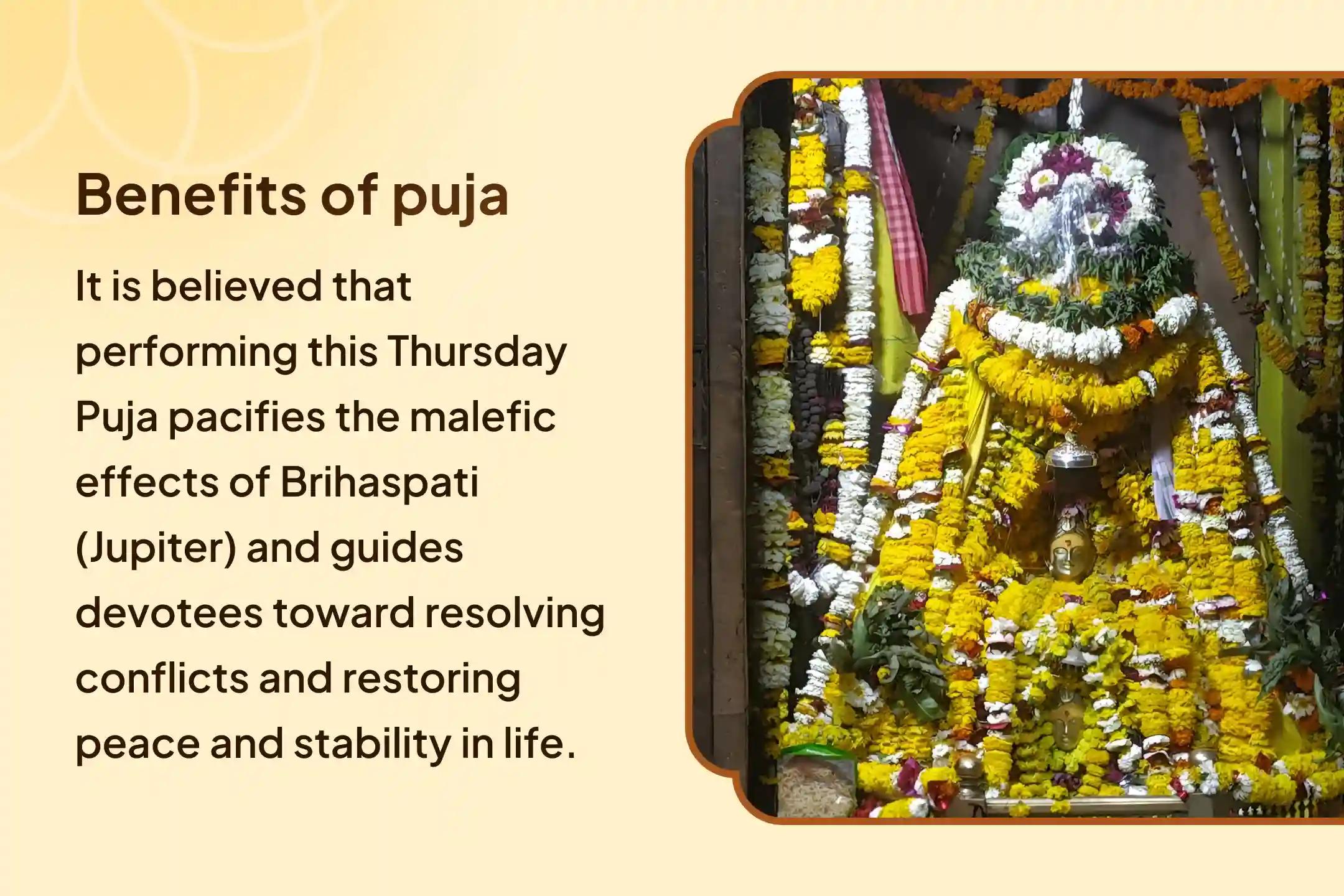 ✨ Has unrest and discord taken hold of your life? Under an auspicious constellation, seek refuge in Guru Brihaspati and Lord Vishnu
