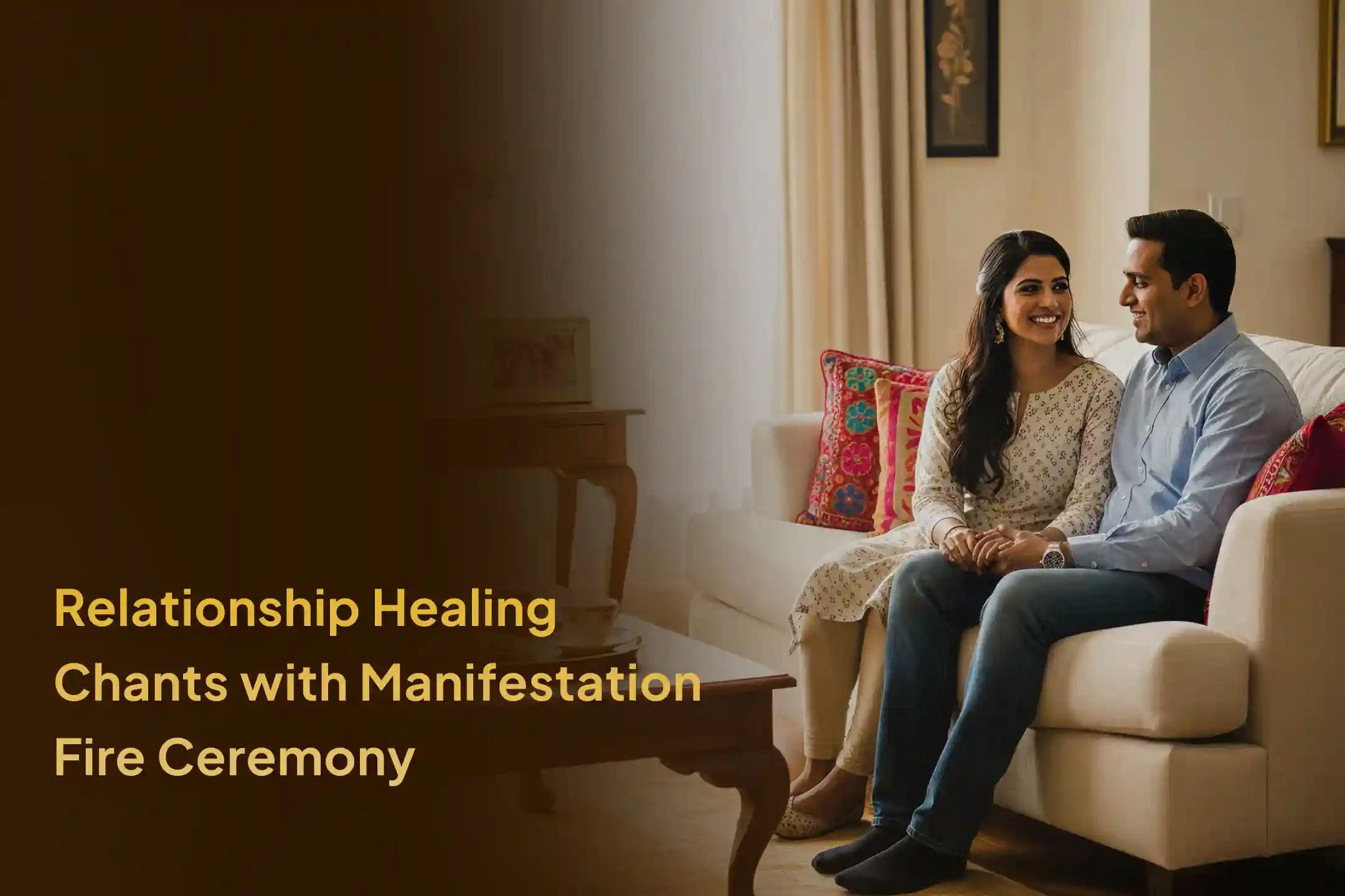 Heal misunderstandings, dissolve conflict, and rebuild trust through the sacred power of Relationship Healing Chants and Manifestation Fire