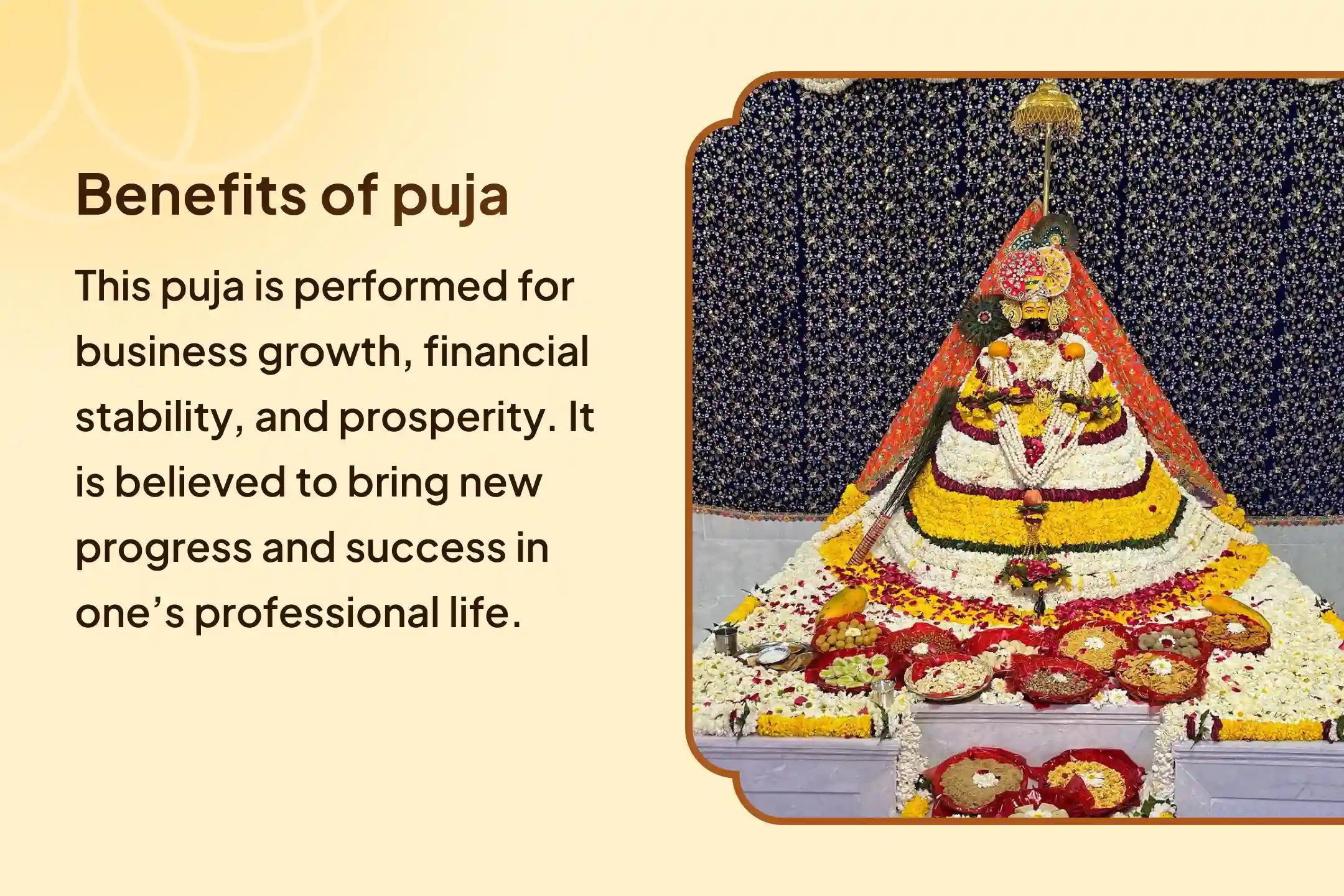 💰 This Sunday, join the Khatu Shyam Udyog Lakshmi Vandana, Vyapar Vriddhi Sankalp, and Tilak Shringar Seva to receive divine blessings for business growth and financial stability 🌺✨