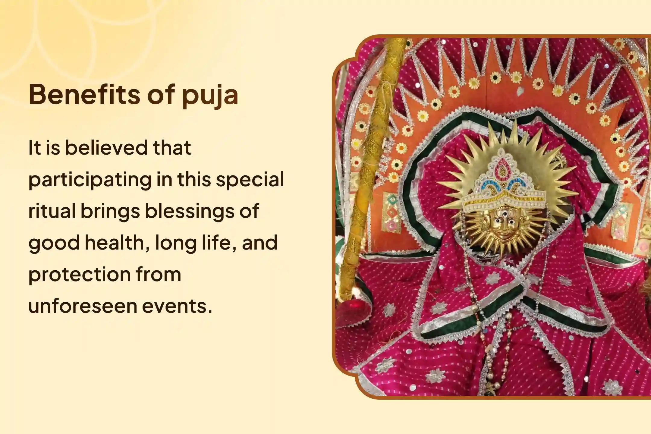 🕉️✨ Receive Lord Surya’s divine blessings for health and long life! 🙏💫 Participate in the Special Puja for Physical and Mental Well-being 🌿🔥