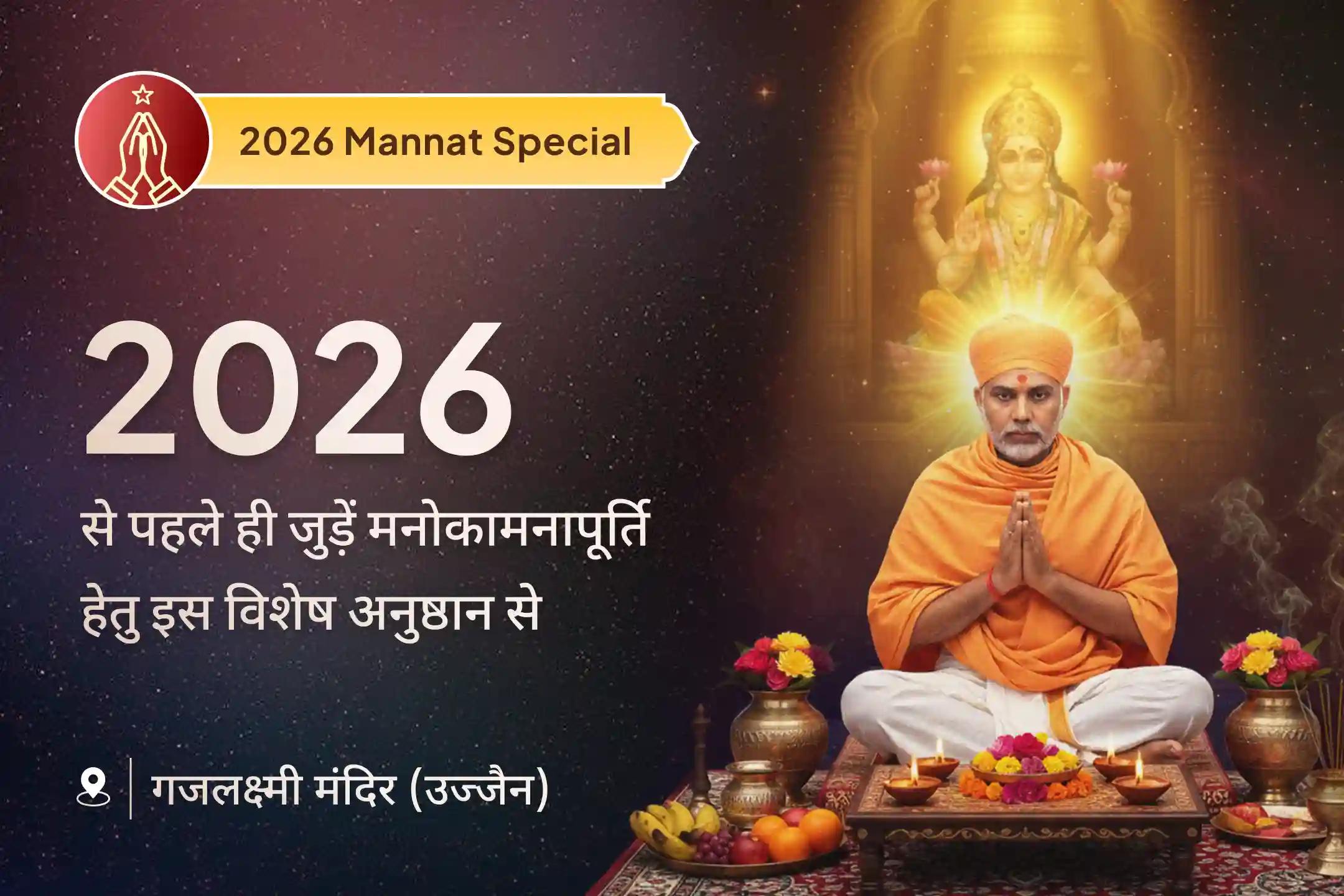 🌟✨ साल 2026 में धन, समृद्धि और वित्तीय प्रगति की कामना है? आपकी यह मनोकामना साकार कर सकता है यह विशेष अनुष्ठान🌟✨