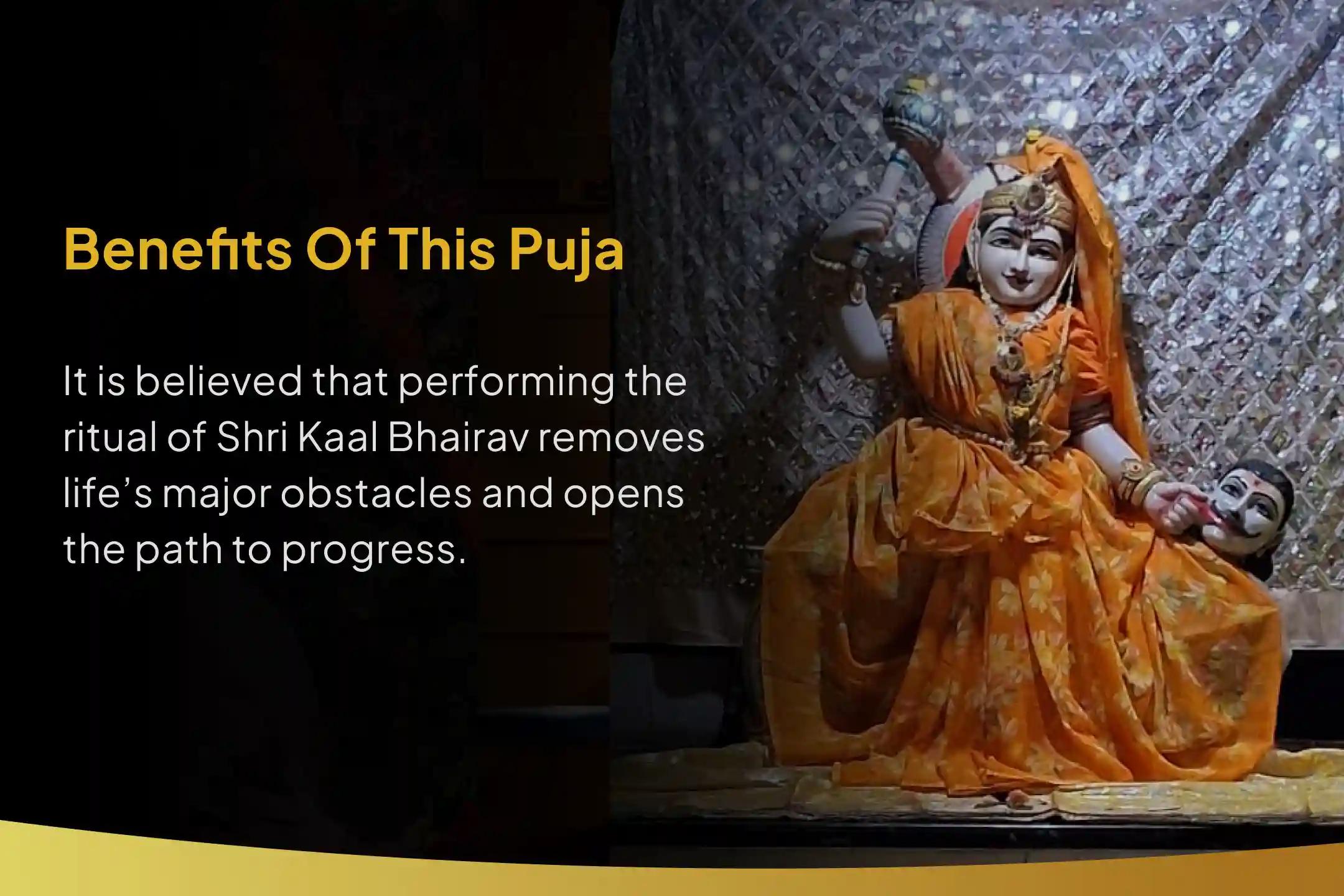 🙏 Devotees born on the 4th, 13th, 22nd, or 31st of any month can receive the divine blessings of Shri Kaal Bhairav through this special puja. 🙏