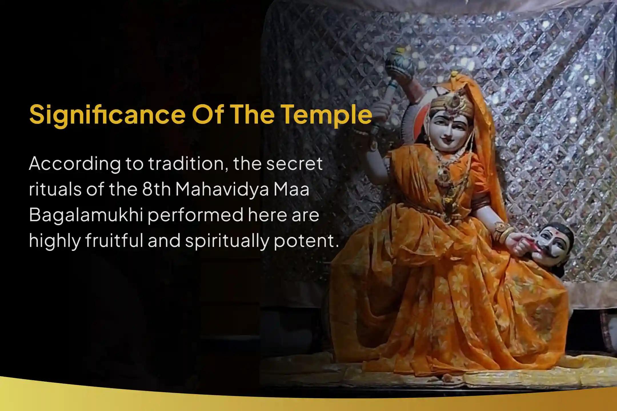 Relief Puja at Maa Bagalamukhi Temple to Calm Energy and Rebuild Strength 🛡️🌟