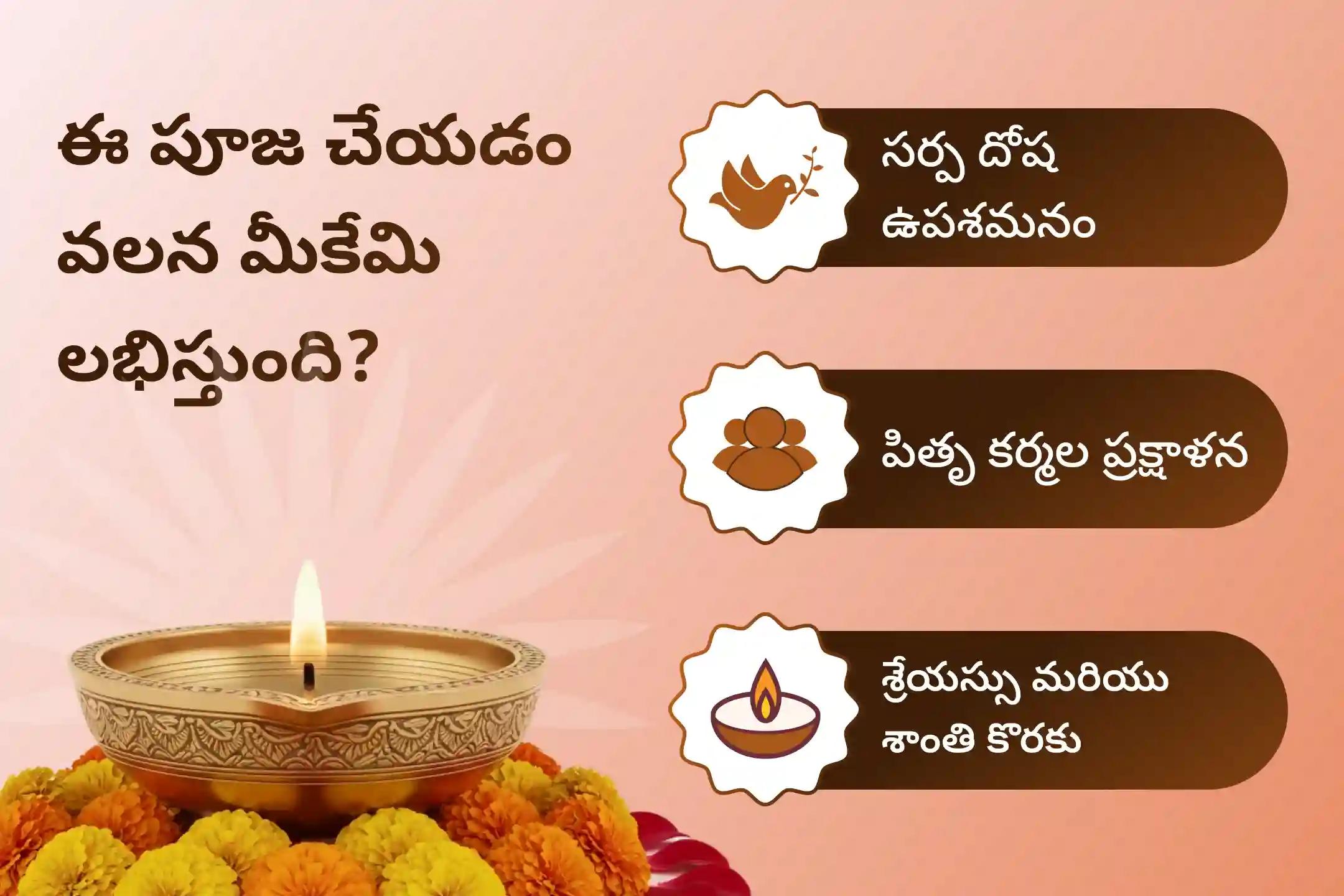 సర్ప (నాగ) దోషం యొక్క దుష్ప్రభావాలను తొలగించి, కర్మ పాపాలను ప్రక్షాళన చేసుకోవడం కొరకు కృత్తికా నక్షత్రం సుబ్రహ్మణ్య ప్రత్యేక ఆశ్లేష నాగబలి పూజలో పాల్గొనండి.