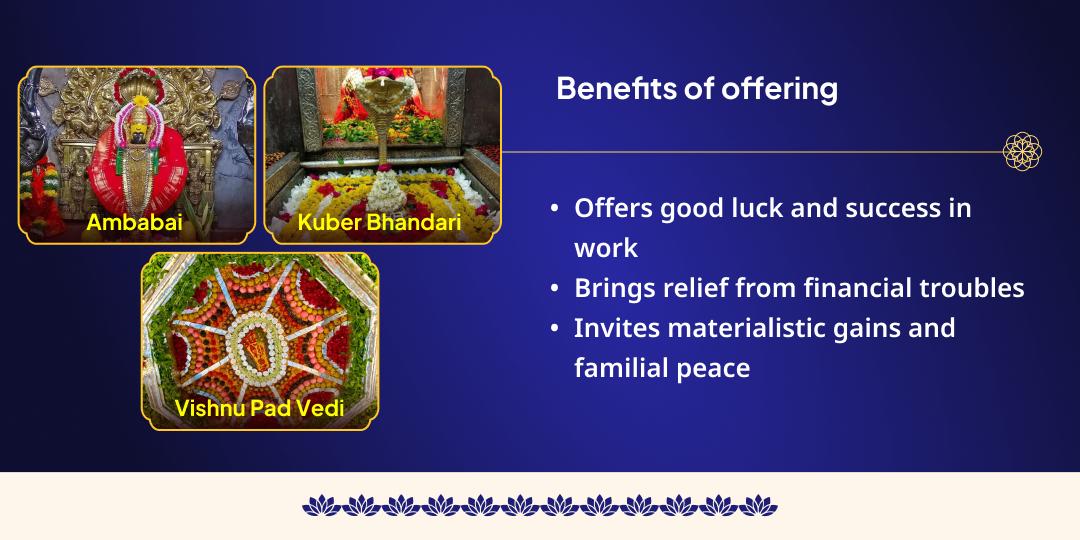 Purnima Amrit Dhan-Samriddhi Prapti Lakshmi Narayan and Kuber 3 Temple Chadhava