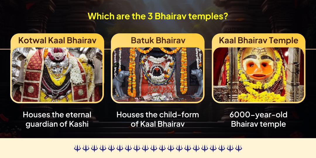 Kalashtami Special Shiv 3 Jyotirling & Bhairav 3 Temple Chadhava