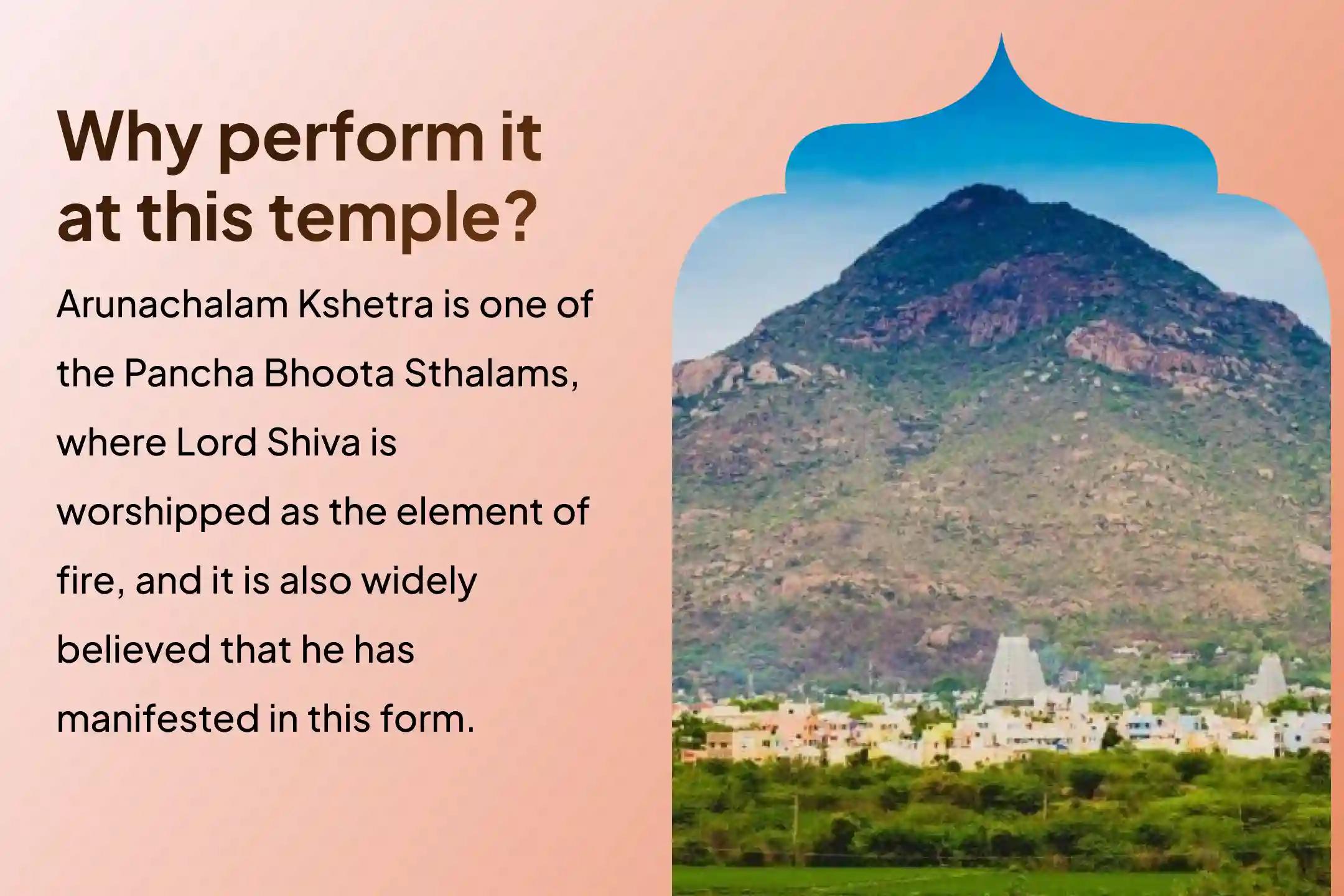 Participate in the Kartika Deepam Arunachalam Kshetra Mahotsav Special 108 Diya lighting Kartika Deepam Mahotsav, Rudrabhishek and Rudra Homam for the blessings of Lord Arunachleshwar for the well-being of your family.