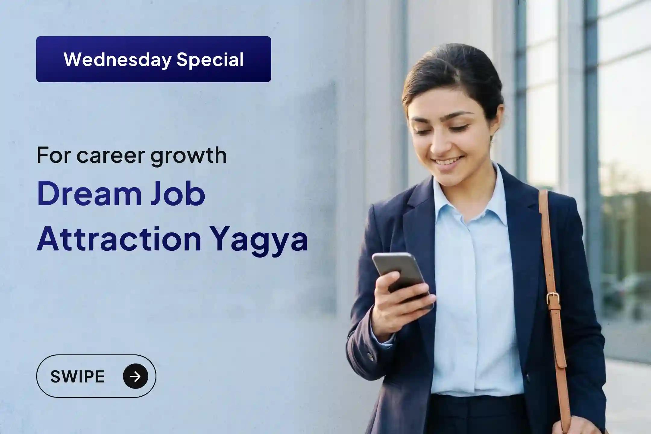 Do you ever feel that despite working hard, neither recognition nor your dream job is coming your way? Participate in the Dream Job Attraction Yagya and receive the blessing of finding a new path ahead✨