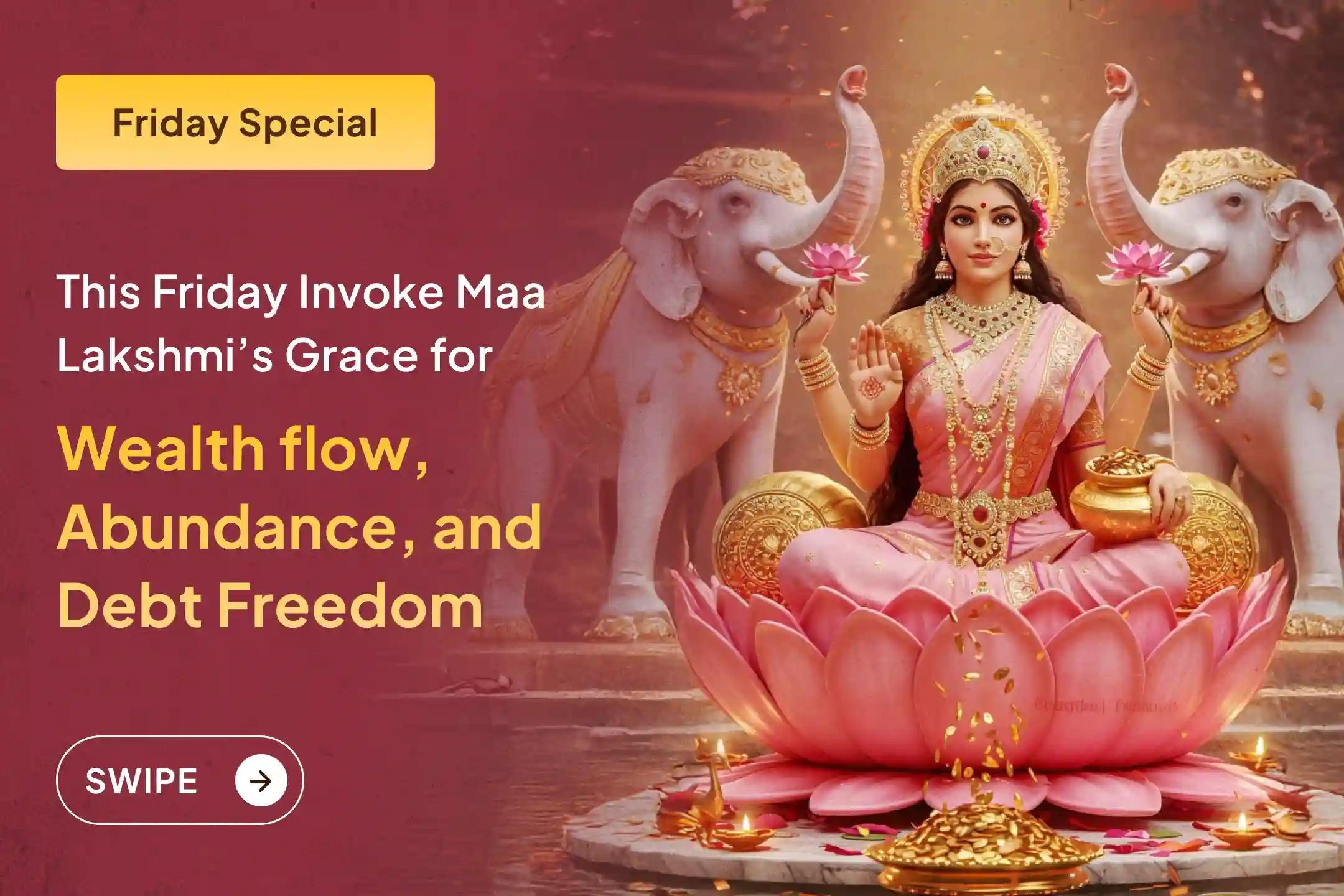 💫 At the 7,000-year-old Shaktipeeth where Devi Sati’s eyes fell, perform this sacred Lakshmi puja to seek blessings for wealth, prosperity, and relief from long-standing financial burdens ✨