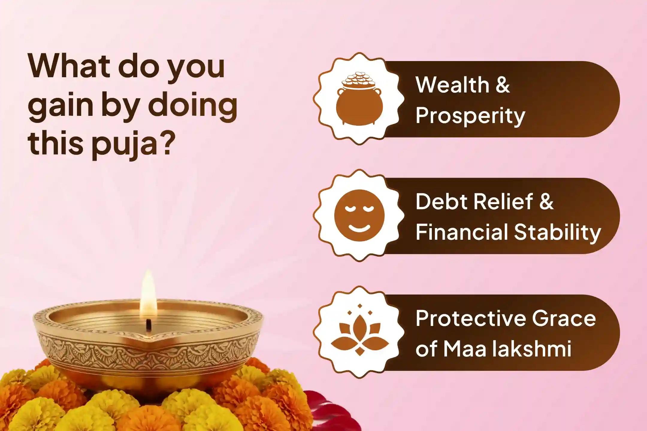 💫 At the 7,000-year-old Shaktipeeth where Devi Sati’s eyes fell, perform this sacred Lakshmi puja to seek blessings for wealth, prosperity, and relief from long-standing financial burdens ✨