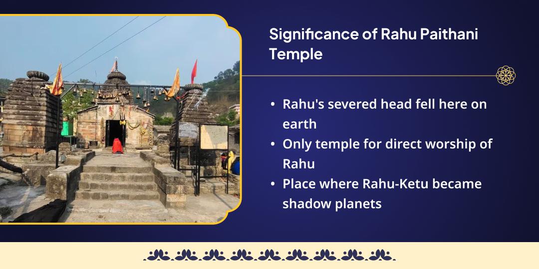 Ashlesha Nakshatra Rahu-Ketu Shanti Rahu Paithani Chadhava