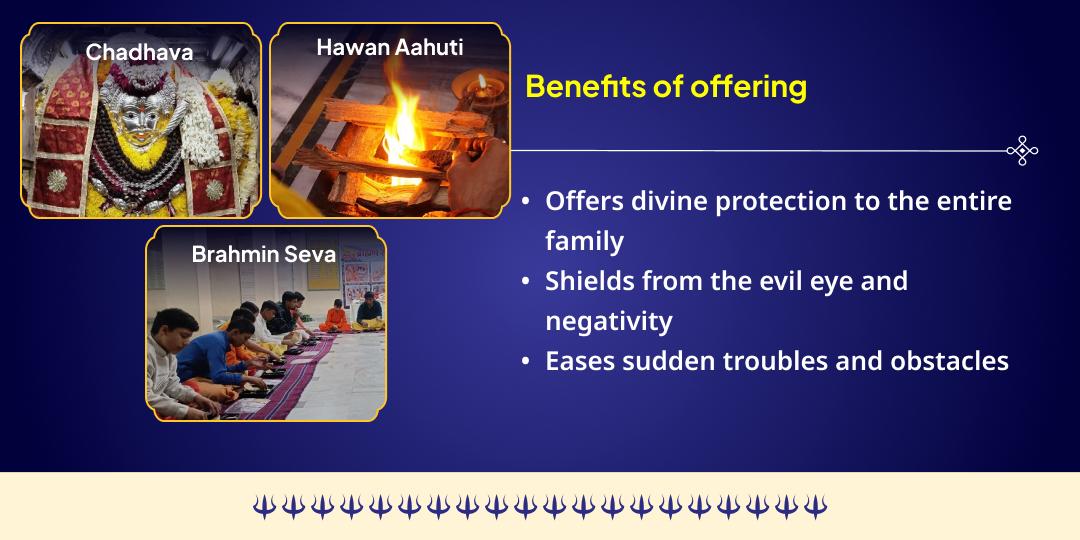 2025 Last Kalashtami Kashi Shri Kaal Bhairav Chadhava, Hawan Aahuti & Brahmin Seva