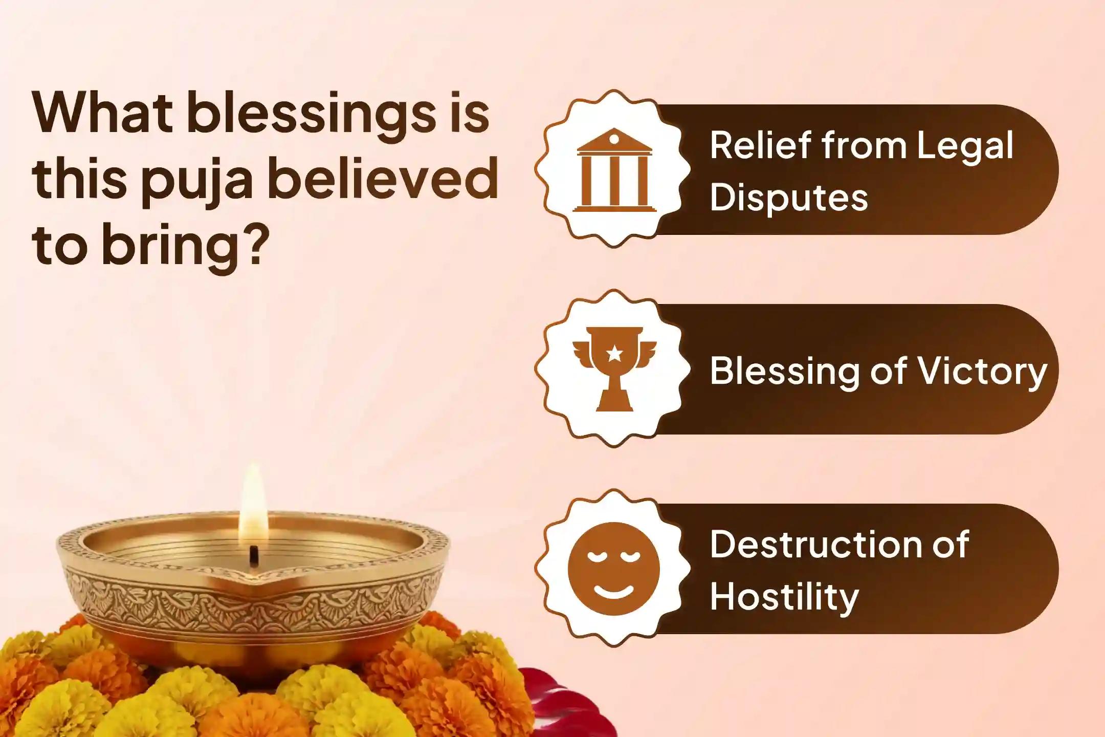 🔥 Receive the divine blessings of two great powers as 36 Brahmins perform the sacred worship of Maa Bagalamukhi and Lord Narayan on the powerful day of ekadashi.🔥