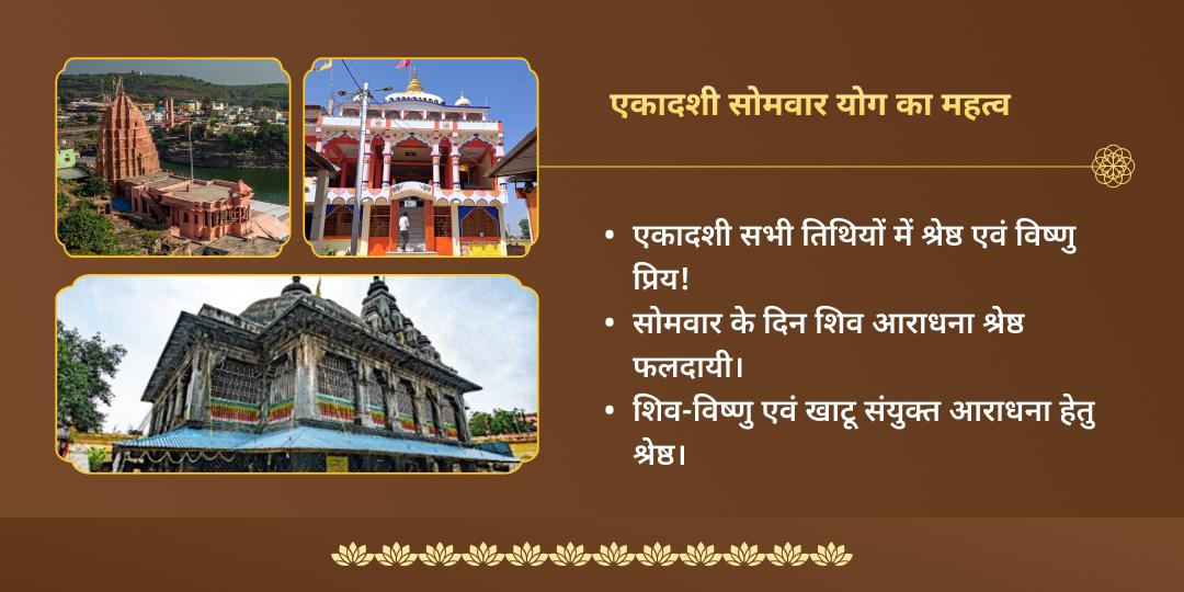 सफला एकादशी सोमवार योग शिव, विष्णु एवं खाटू त्रिशक्ति चढ़ावा