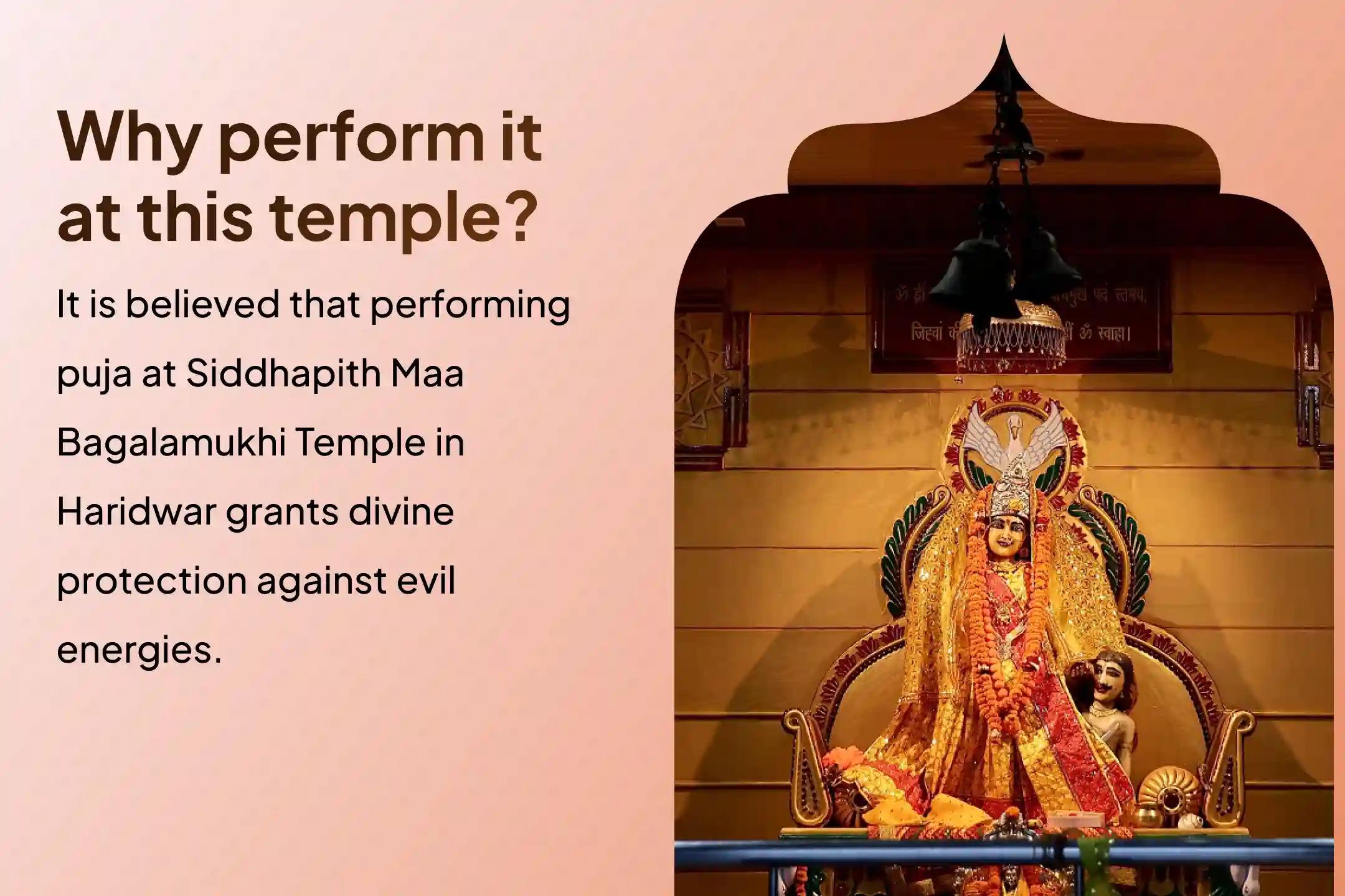Participate in the 2025 Last Kalashtami Nishit Kaal Special Bagalamukhi-Pratyangira Kavach Path, 1,25,000 Bagalamukhi Mool Mantra Jaap and Homam for Devi's protection to repel negative energies and influences.