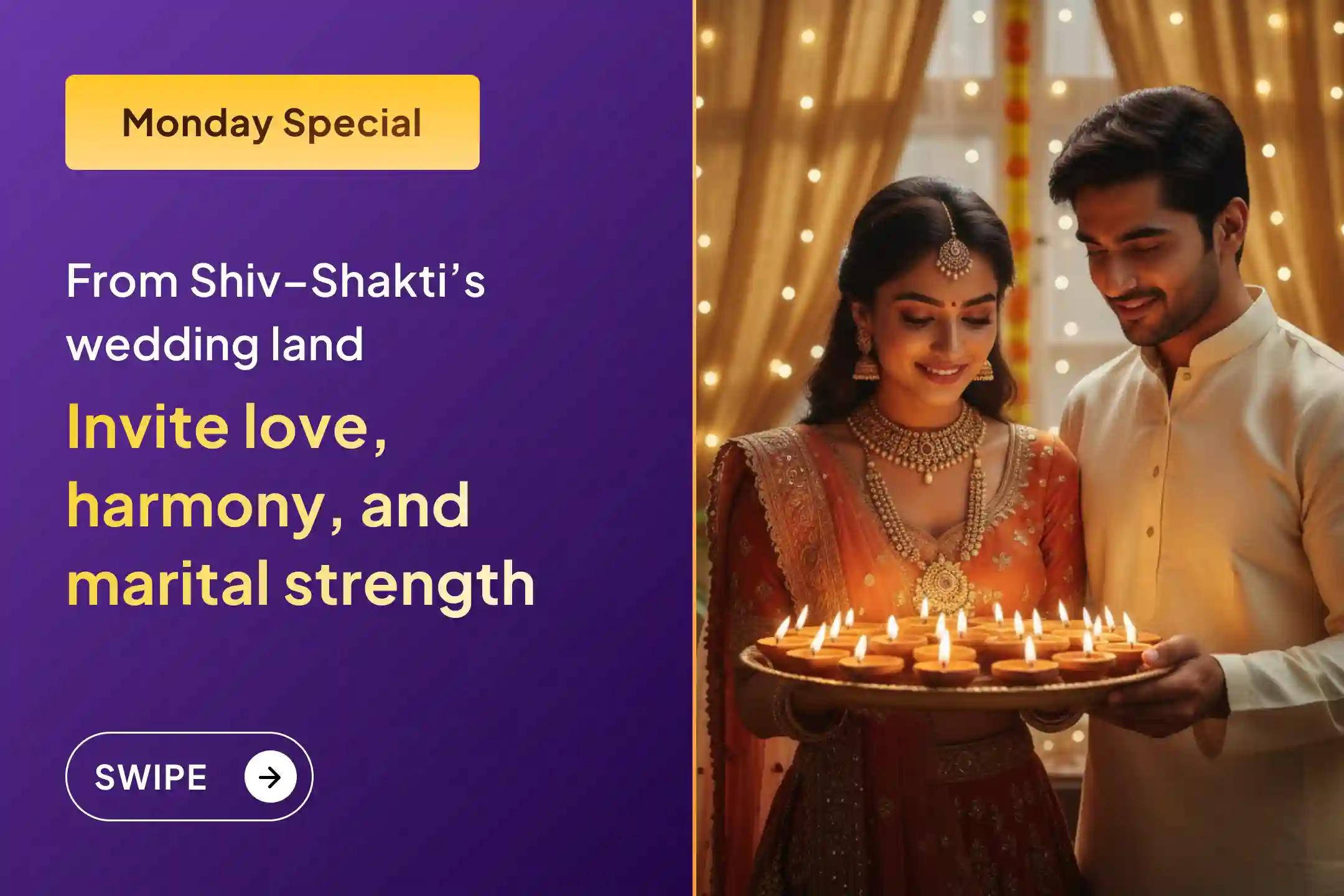 🔱At Triyuginarayan, where the eternal wedding of Shiv–Parvati took place, seek divine guidance for love, trust, emotional balance, and lifelong togetherness in your relationship 🕉️