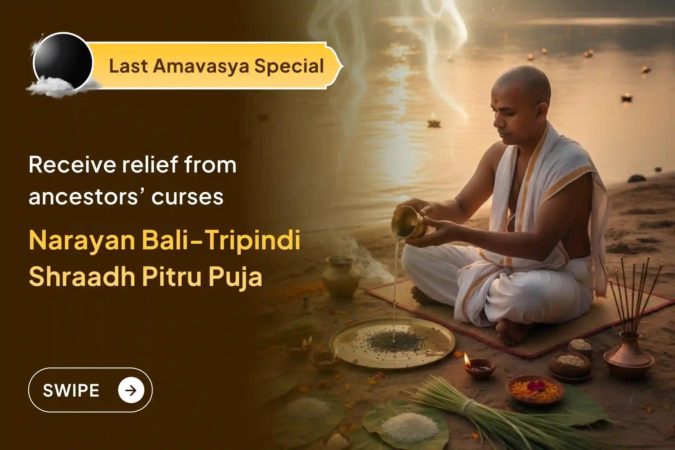 🌿Amavasya is the last and most auspicious occasion of this year… Take a step towards receiving your ancestors’ blessings and ensuring peace for their souls…