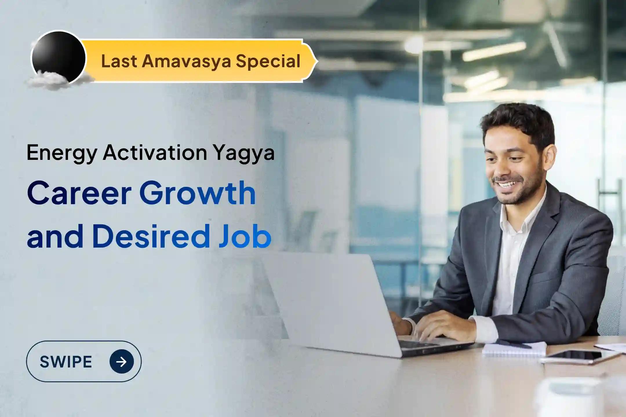 Are you working hard yet not getting the recognition, dream job, or direction to move forward? Participate in this powerful Job attraction yagya ✨
